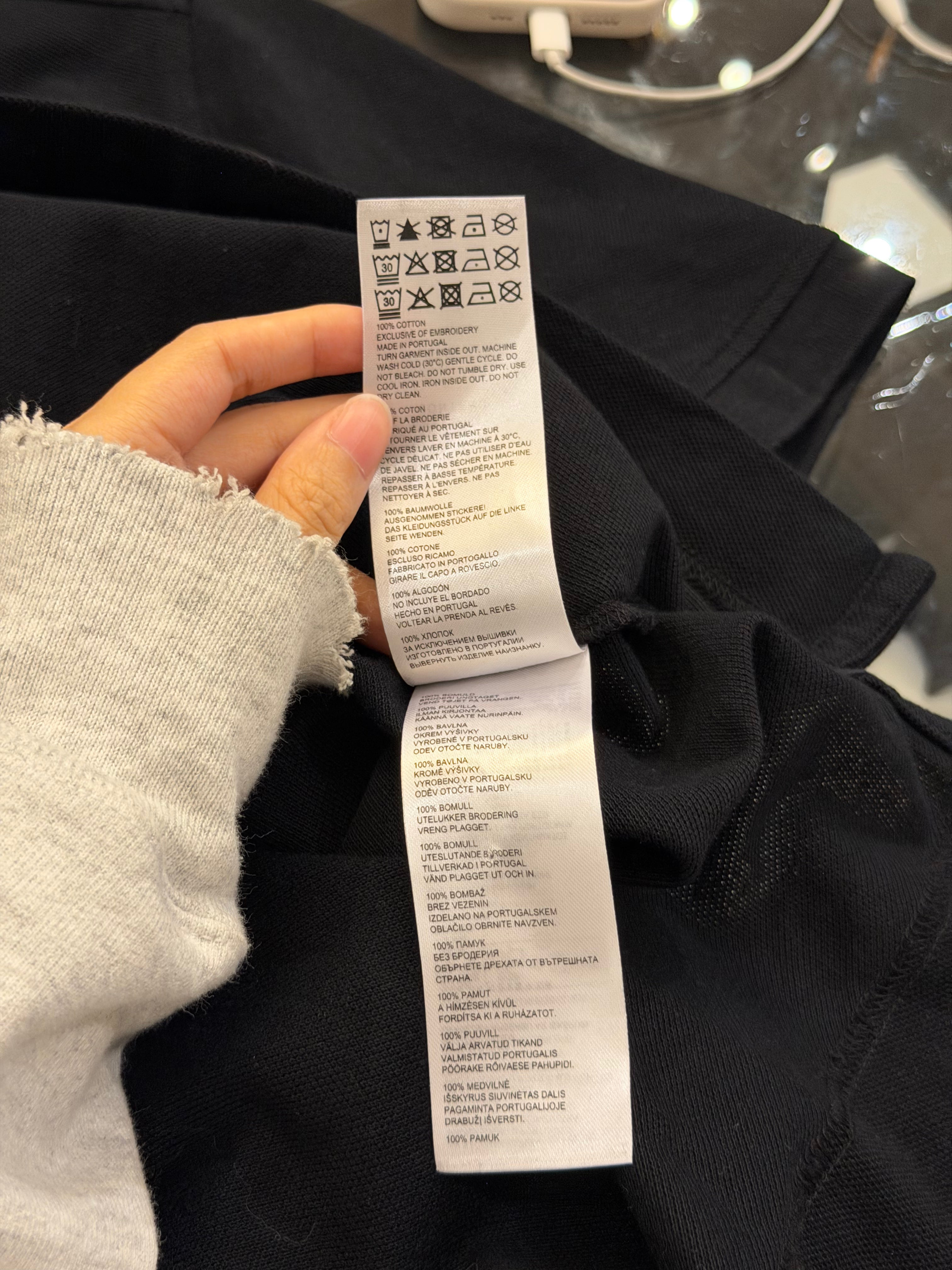 Canada Goose Polo Shirt -Black