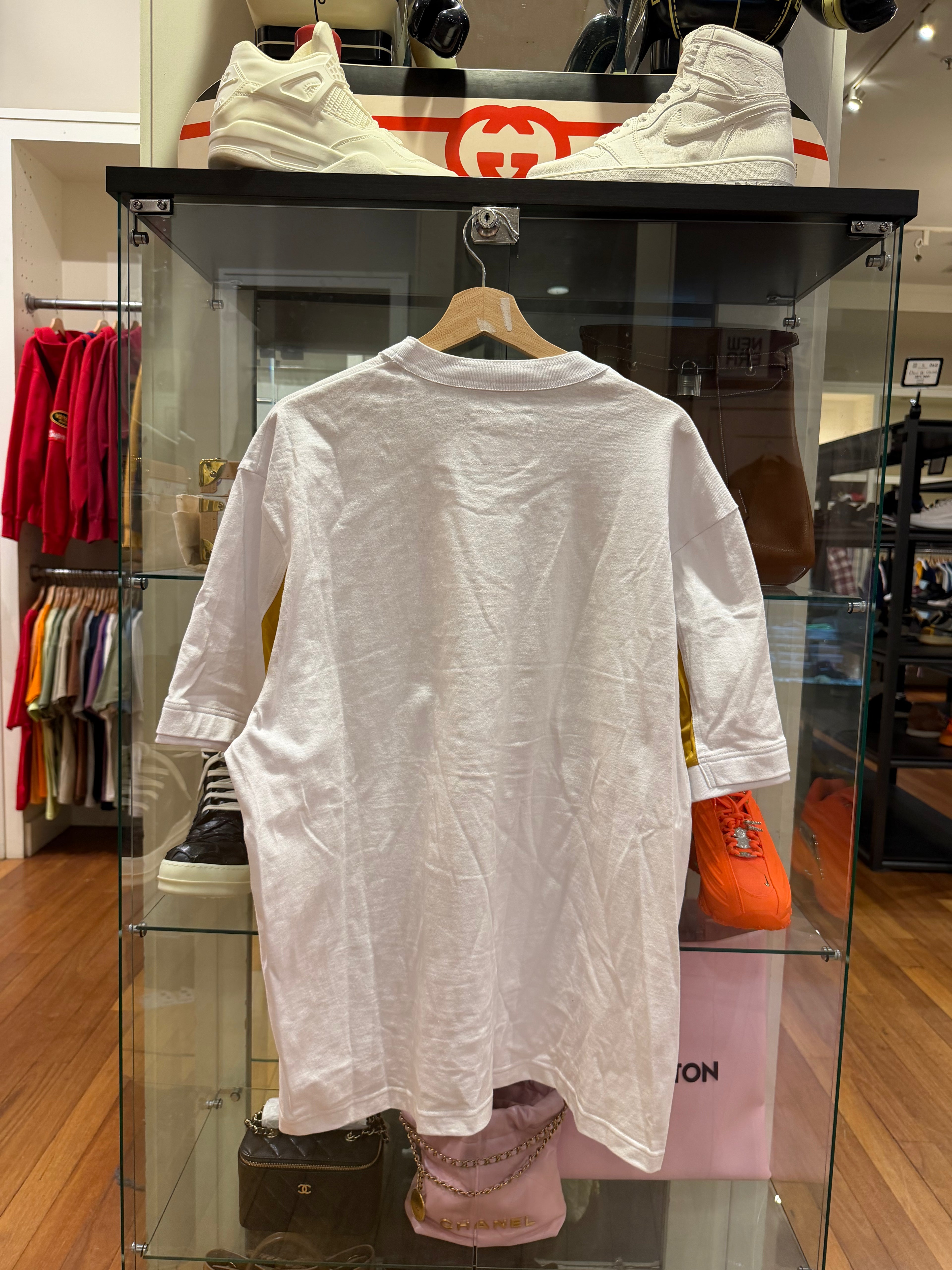 Sacai Embroidered Logo Tee -White