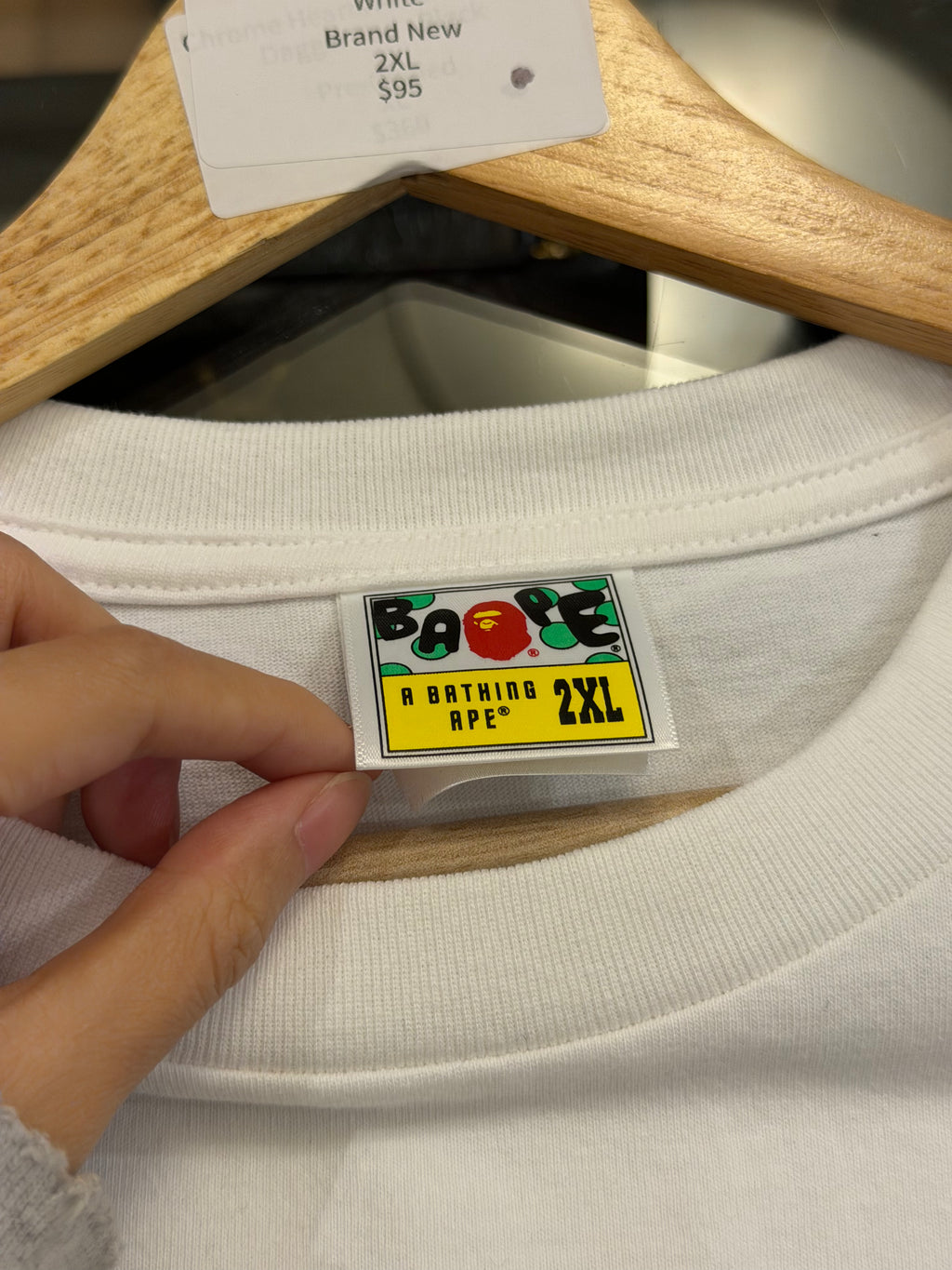 Bape Japan #1 Souvenir Tee -White