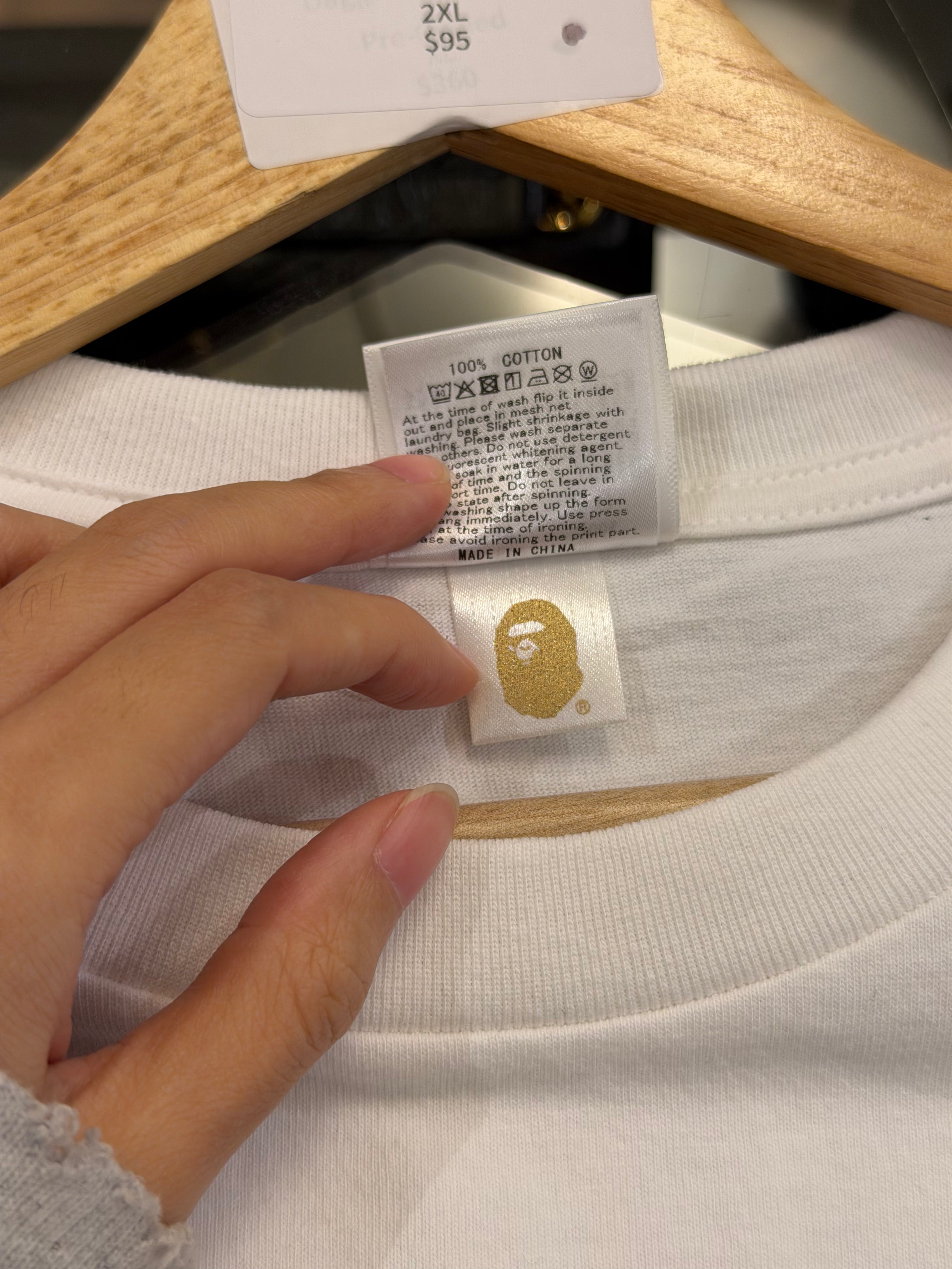 Bape Japan #1 Souvenir Tee -White