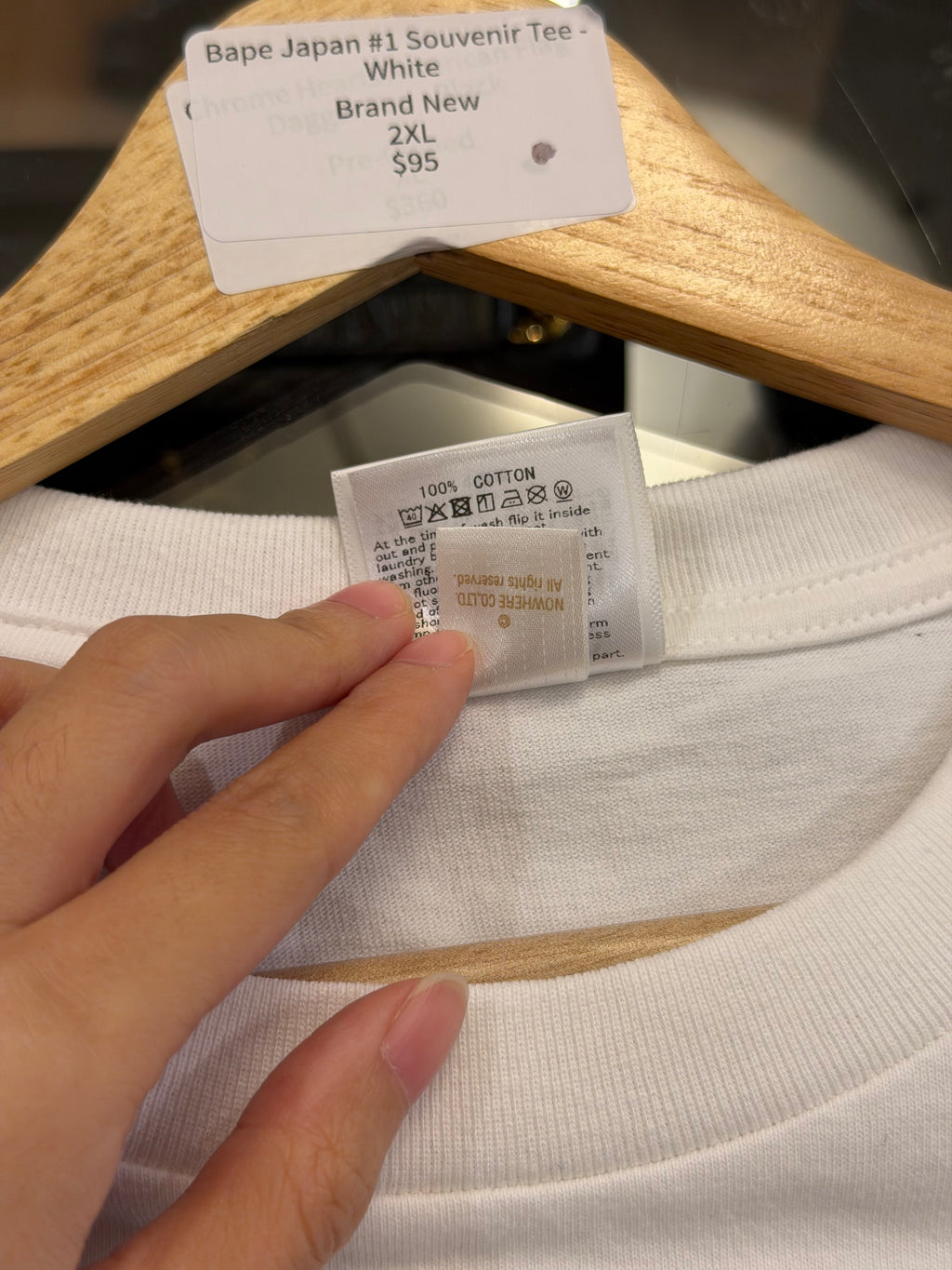 Bape Japan #1 Souvenir Tee -White