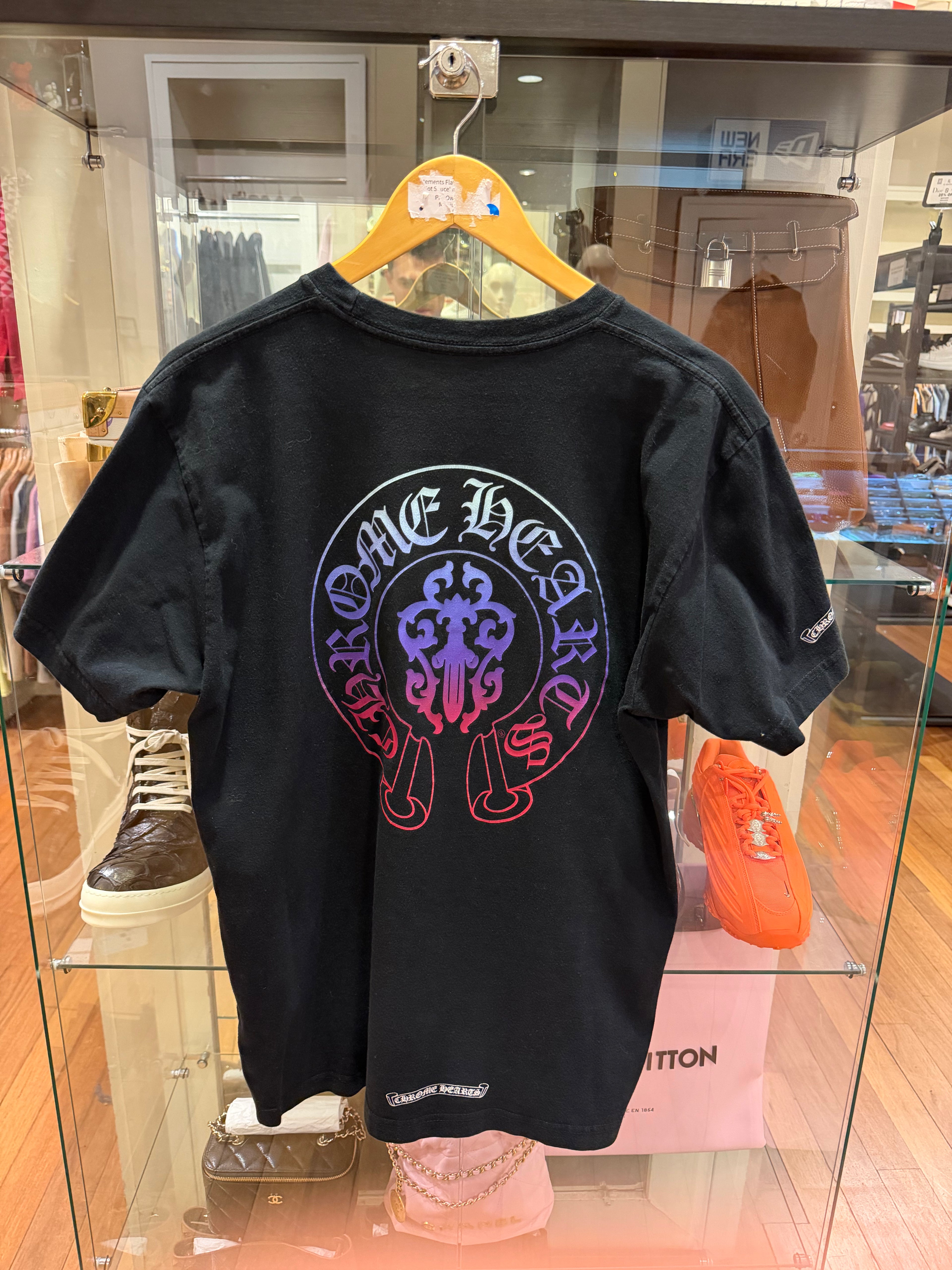 Chrome Hearts Gradient Dagger Tee - Black