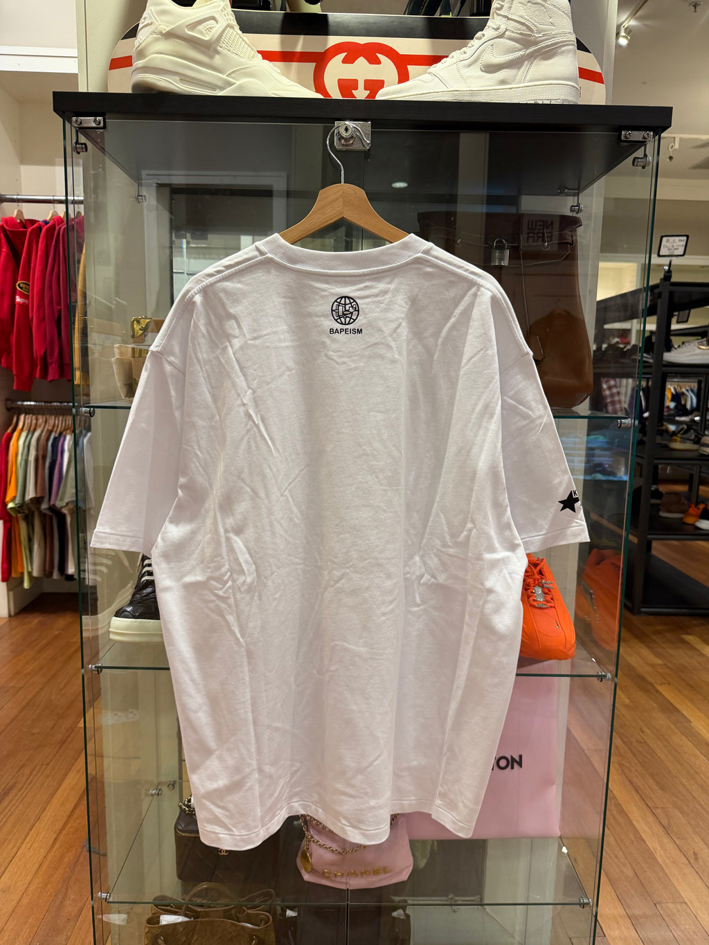 Bape x KidSuper Colm & Baby Milo Tee SS25 - White