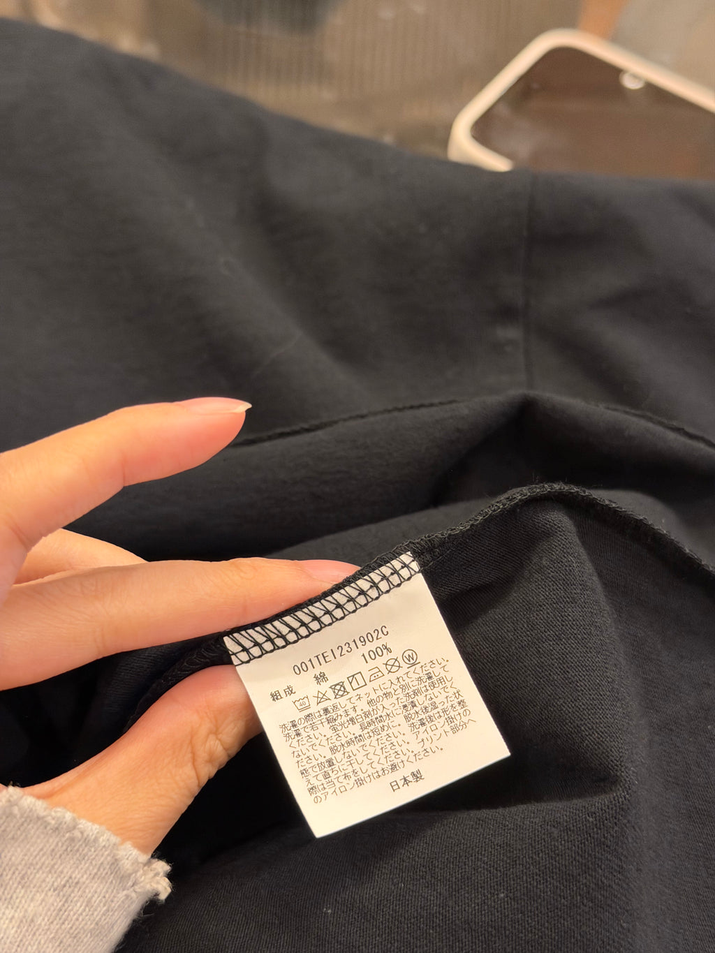 BAPE x APC Tee - Black