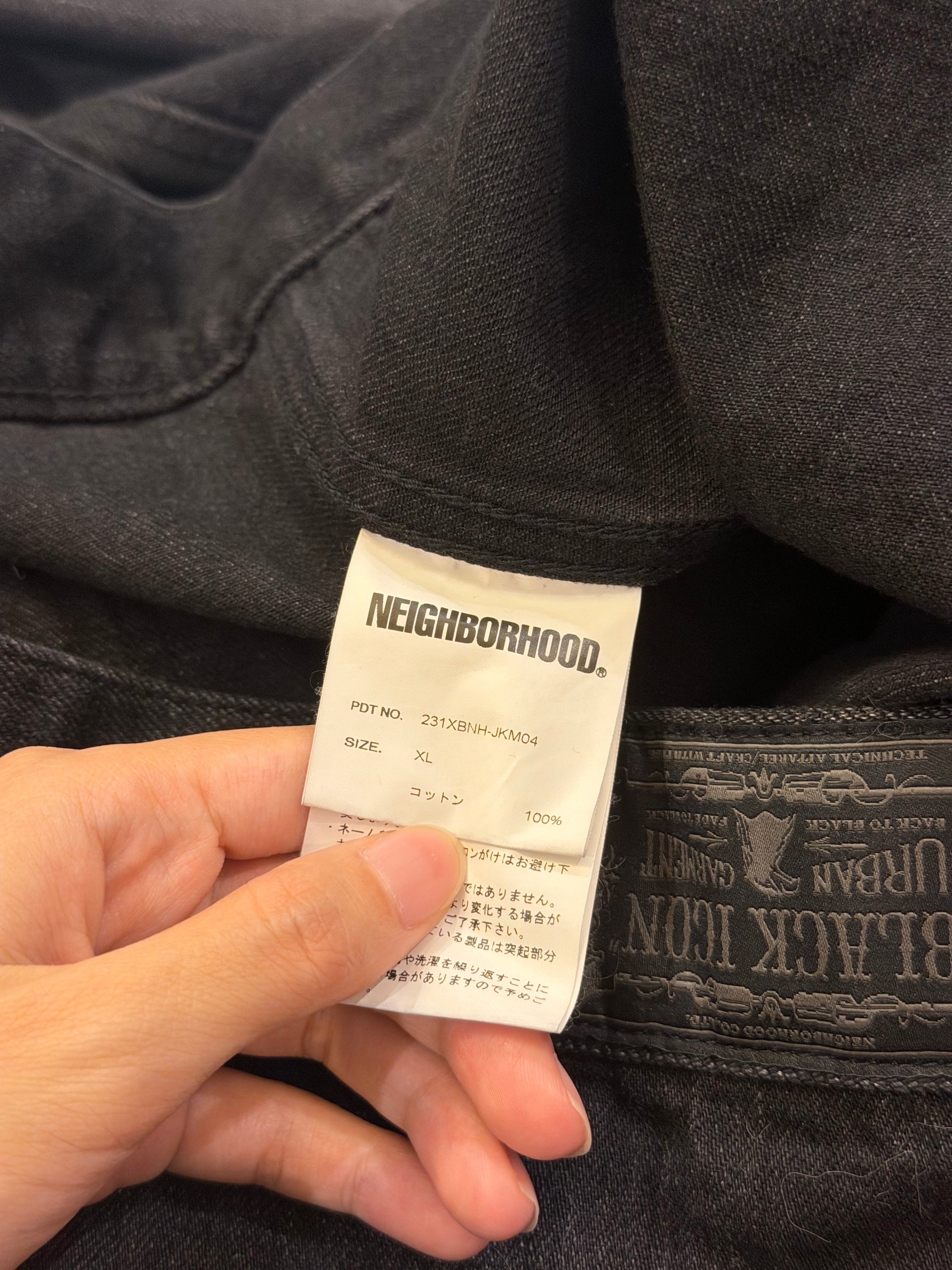 Neighborhood BI Type-2 Denim Jacket - Black