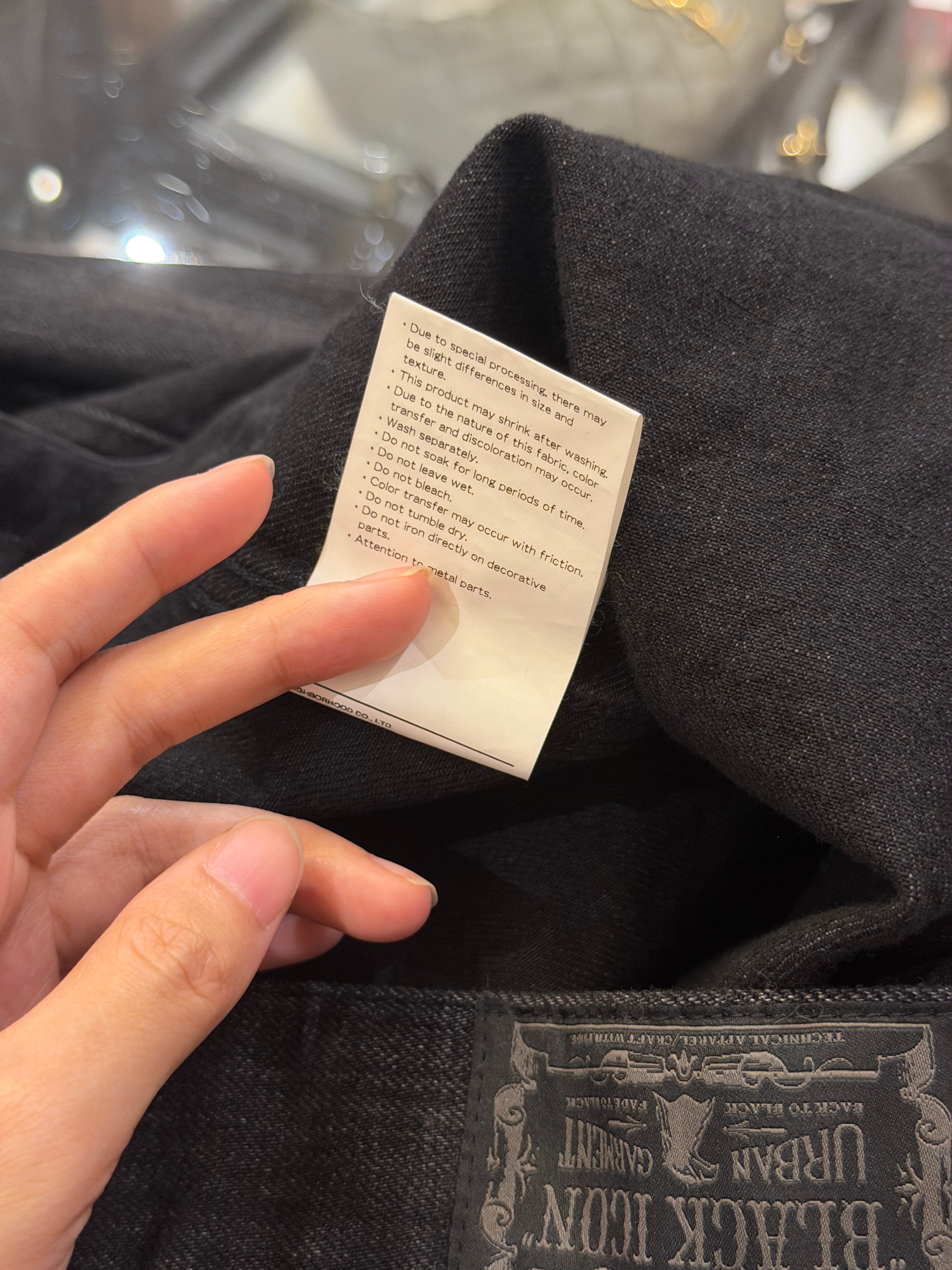 Neighborhood BI Type-2 Denim Jacket - Black
