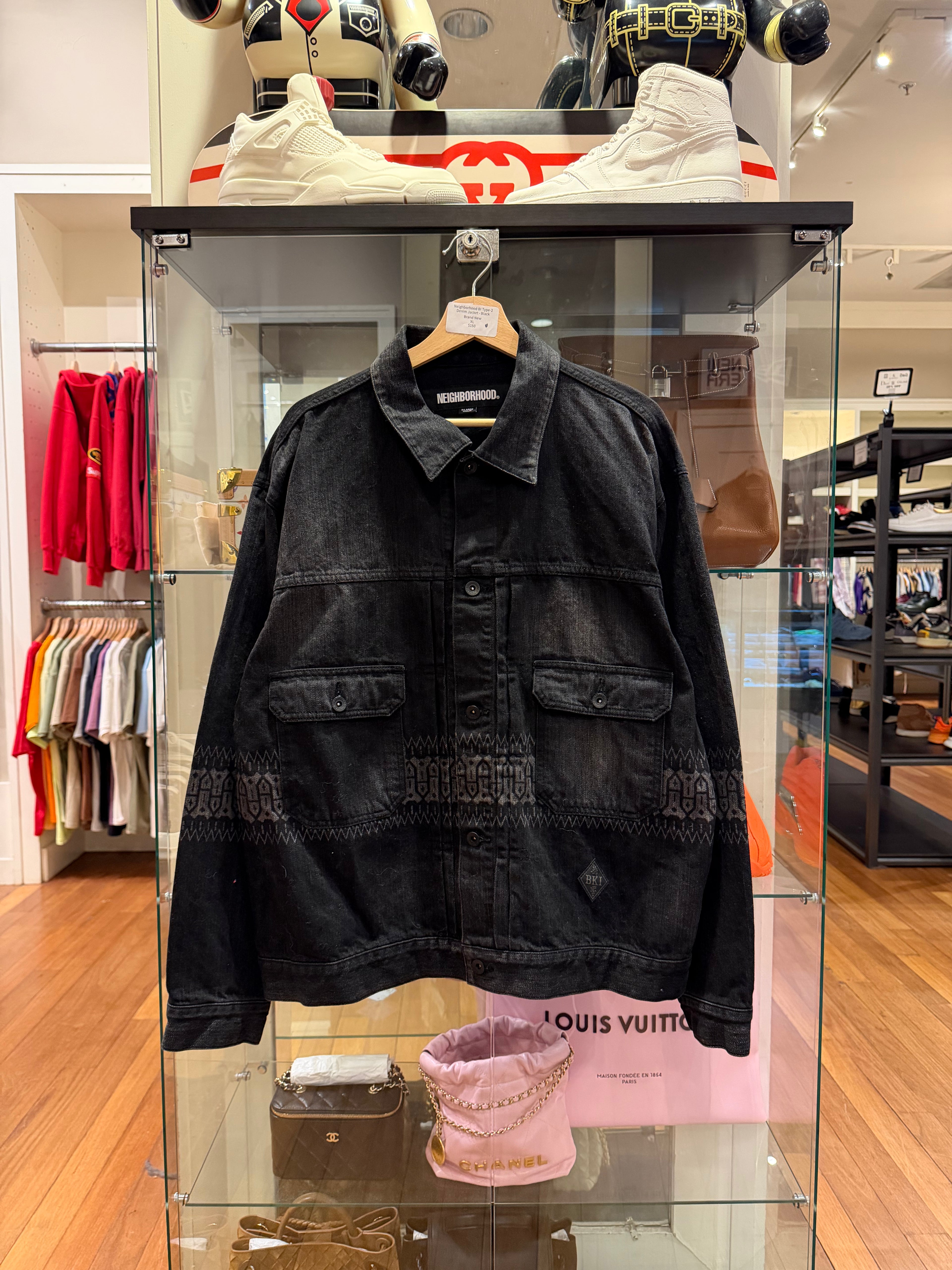 Neighborhood BI Type-2 Denim Jacket - Black