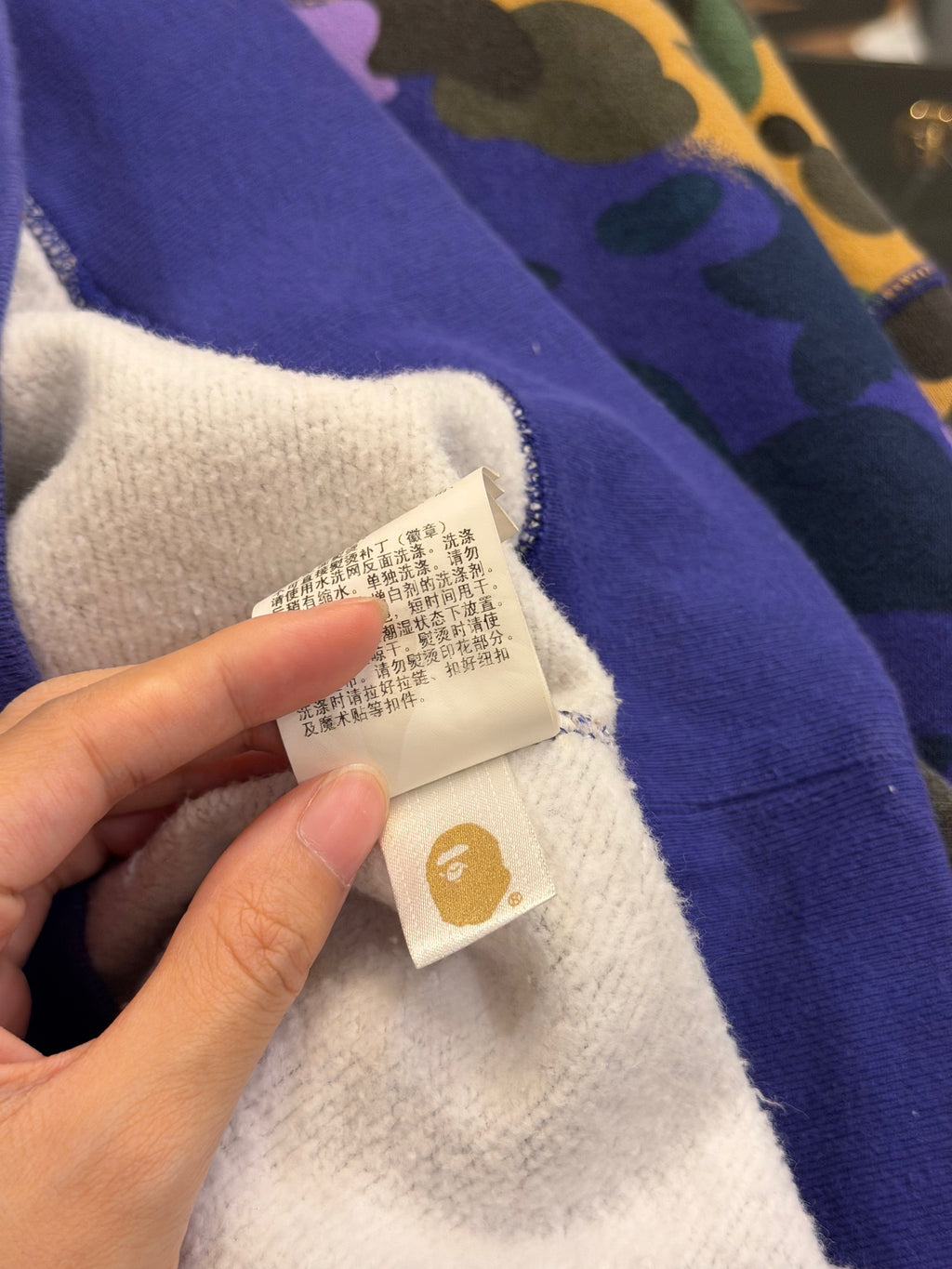 Bape x Heron Preston Mix 1st Camo Shark Relaxed Fit Full LIP HoodIe
