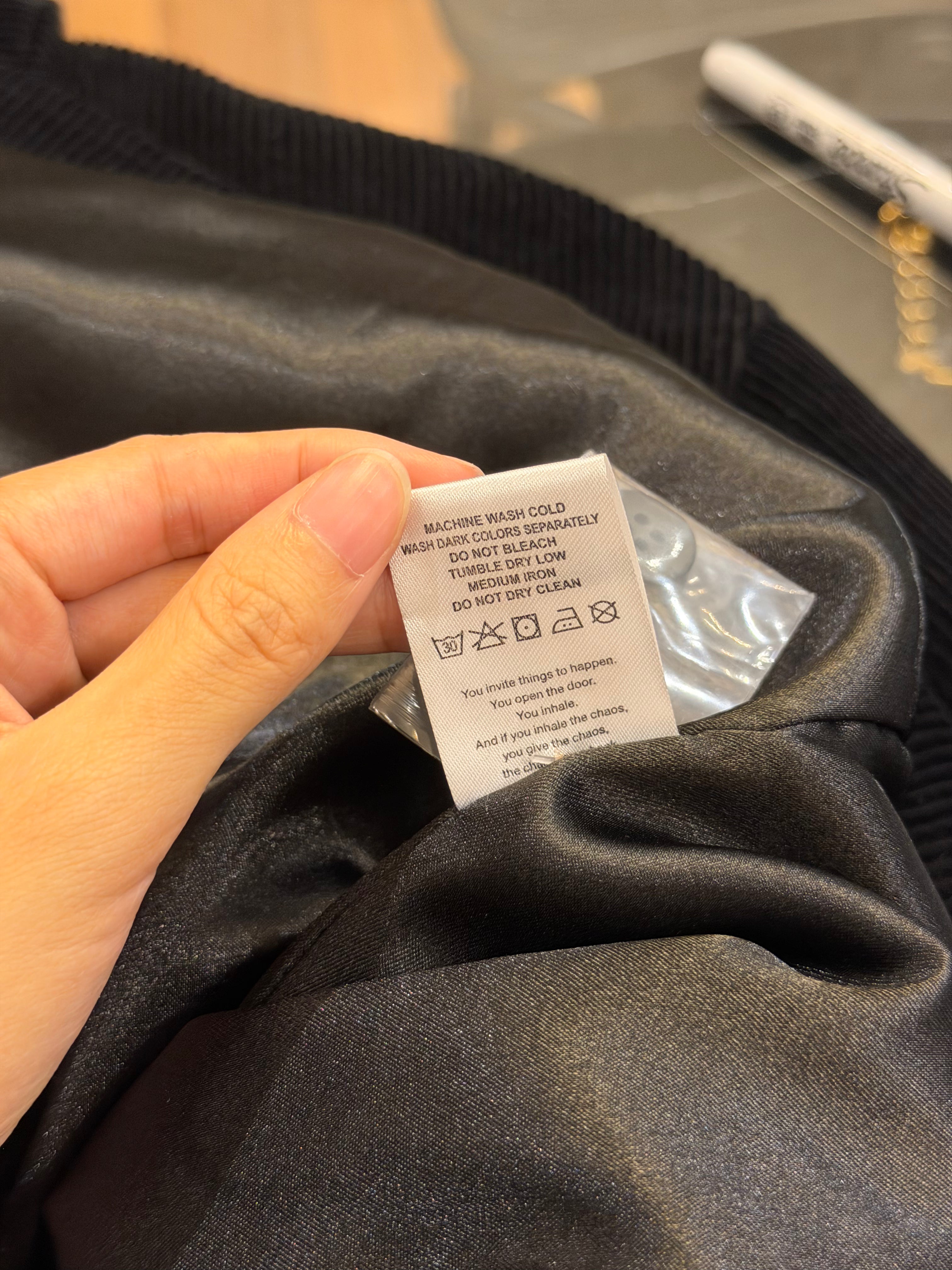 Fucking Awesome Corduroy Patch Jacket - Black
