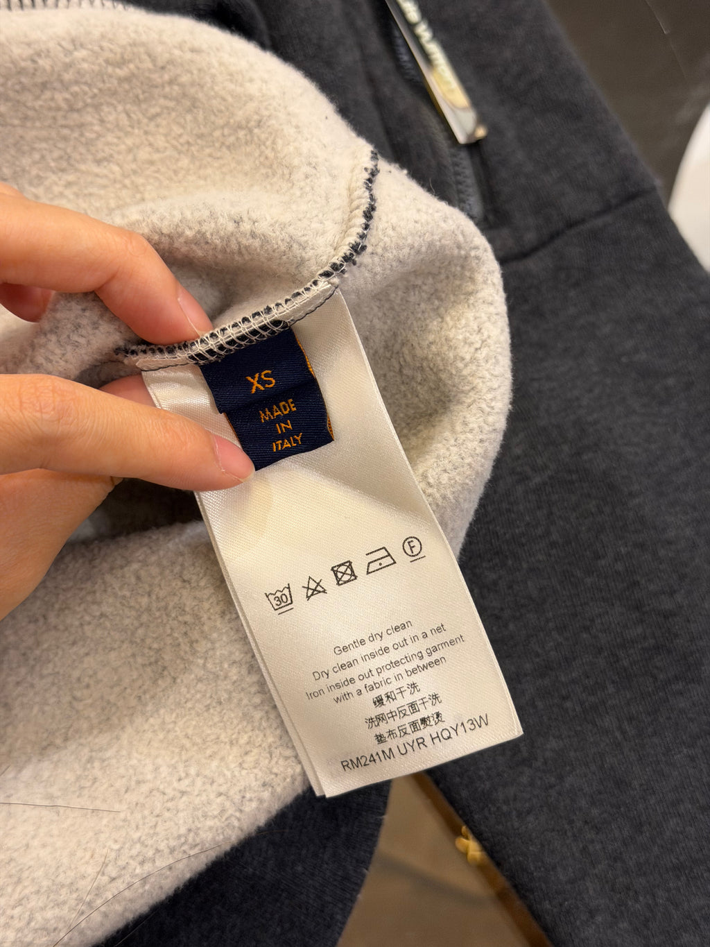 Louis Vuitton LV Monogram Crewneck - Grey