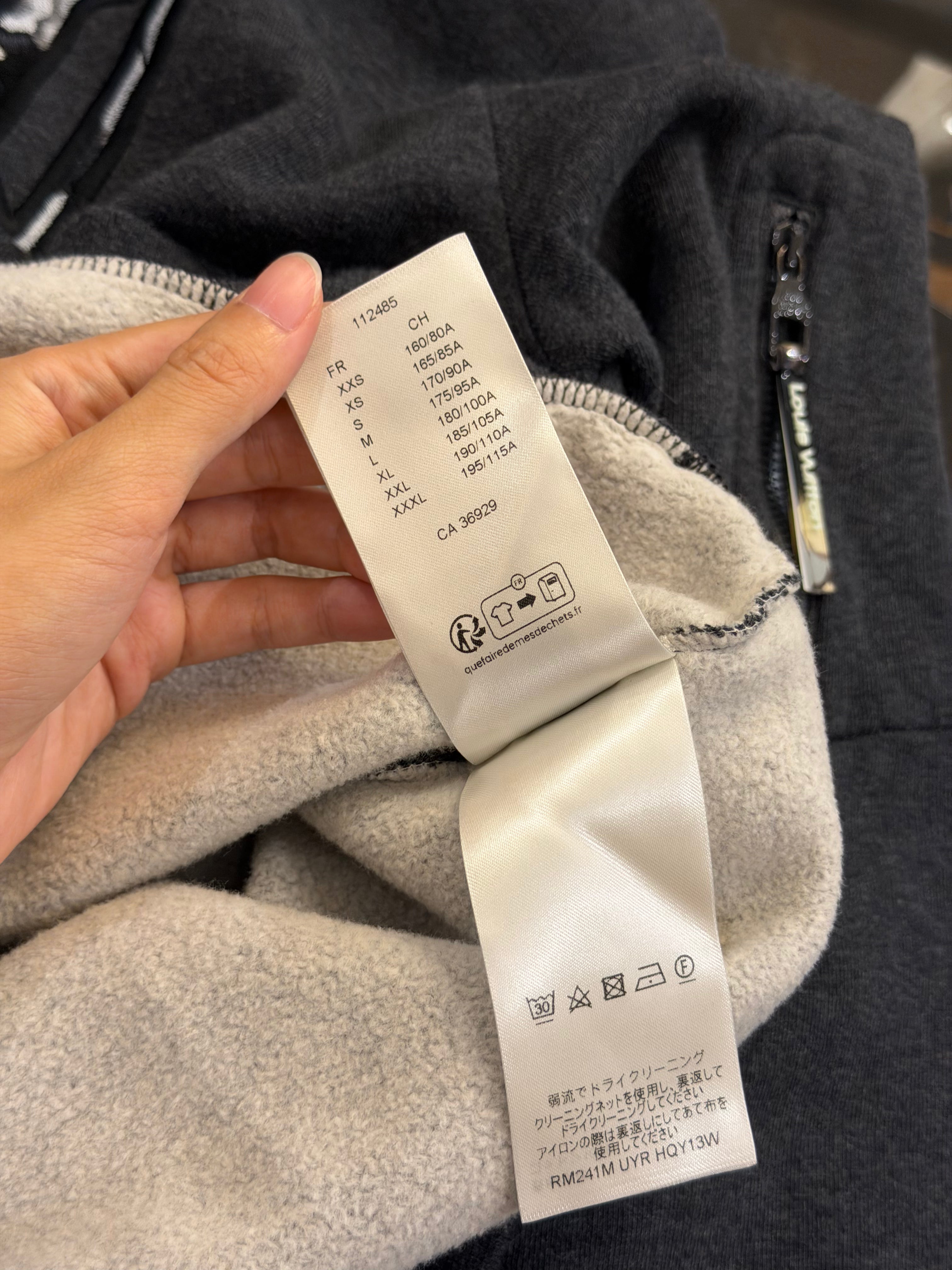 Louis Vuitton LV Monogram Crewneck - Grey