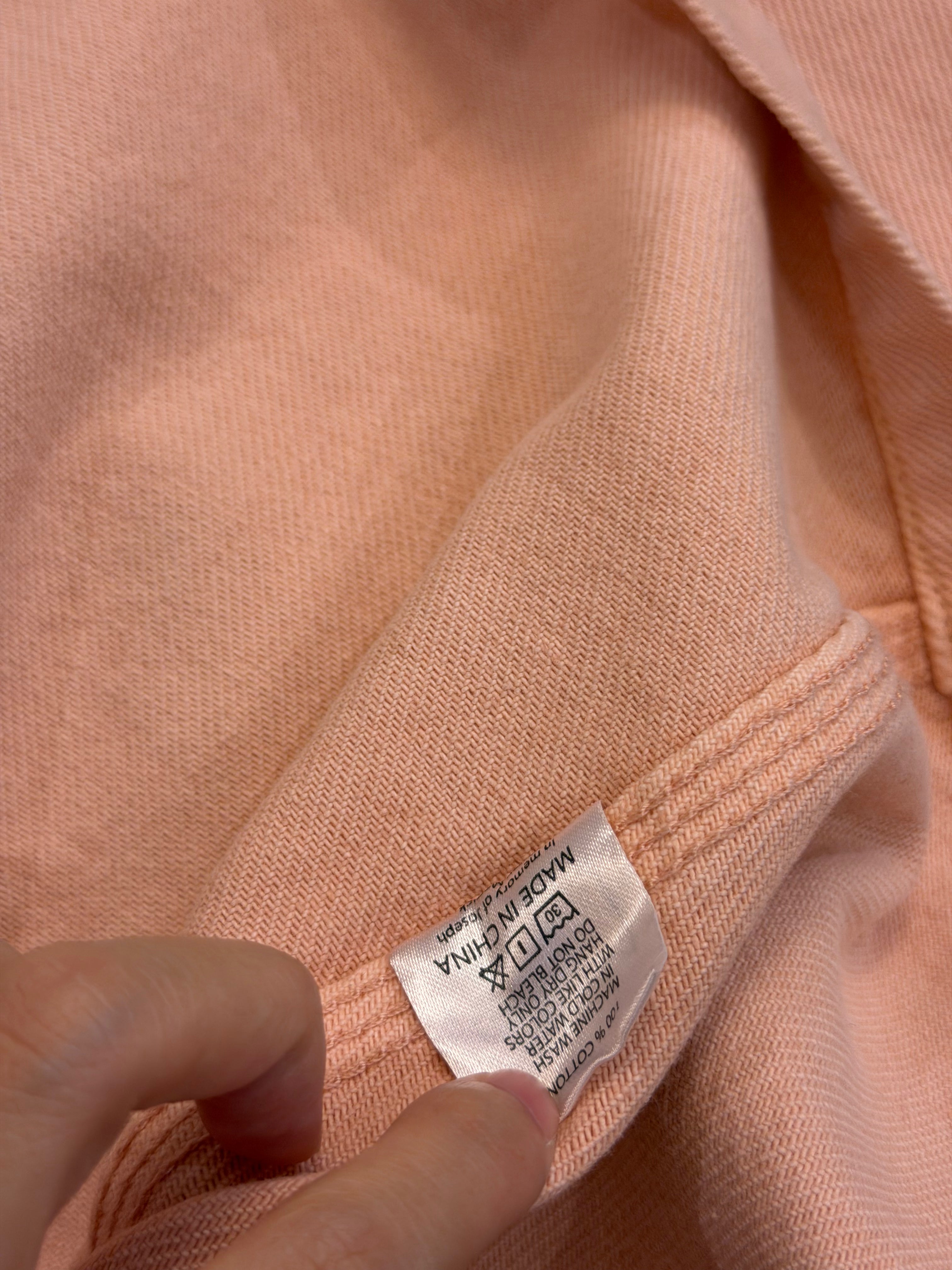 Brain Dead Goat Swing Denim Jacket - Pink