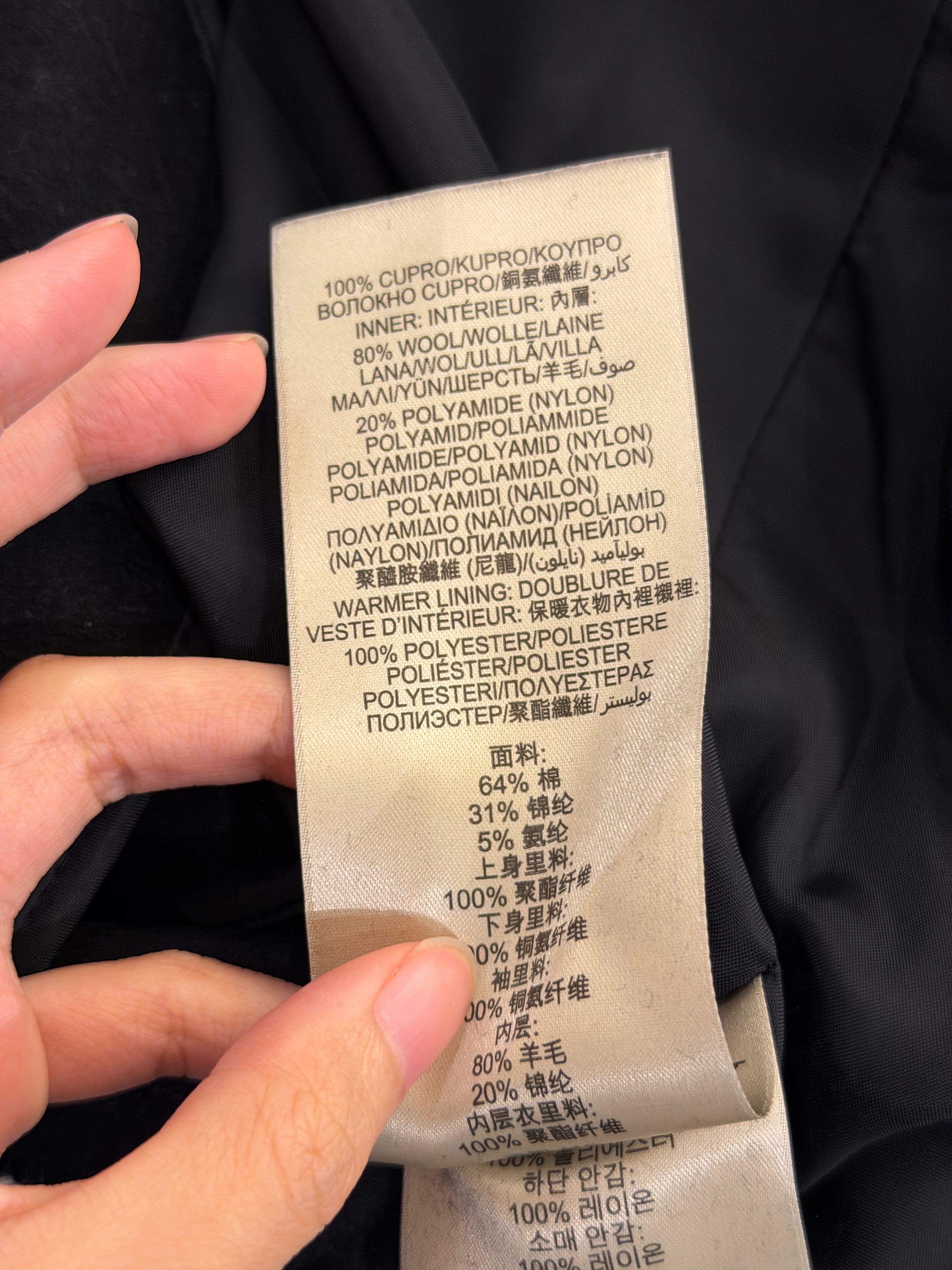 Burberry WMN Down Utility Coat - Black