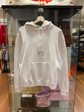 Saint Laurent Logo Hoodie -White