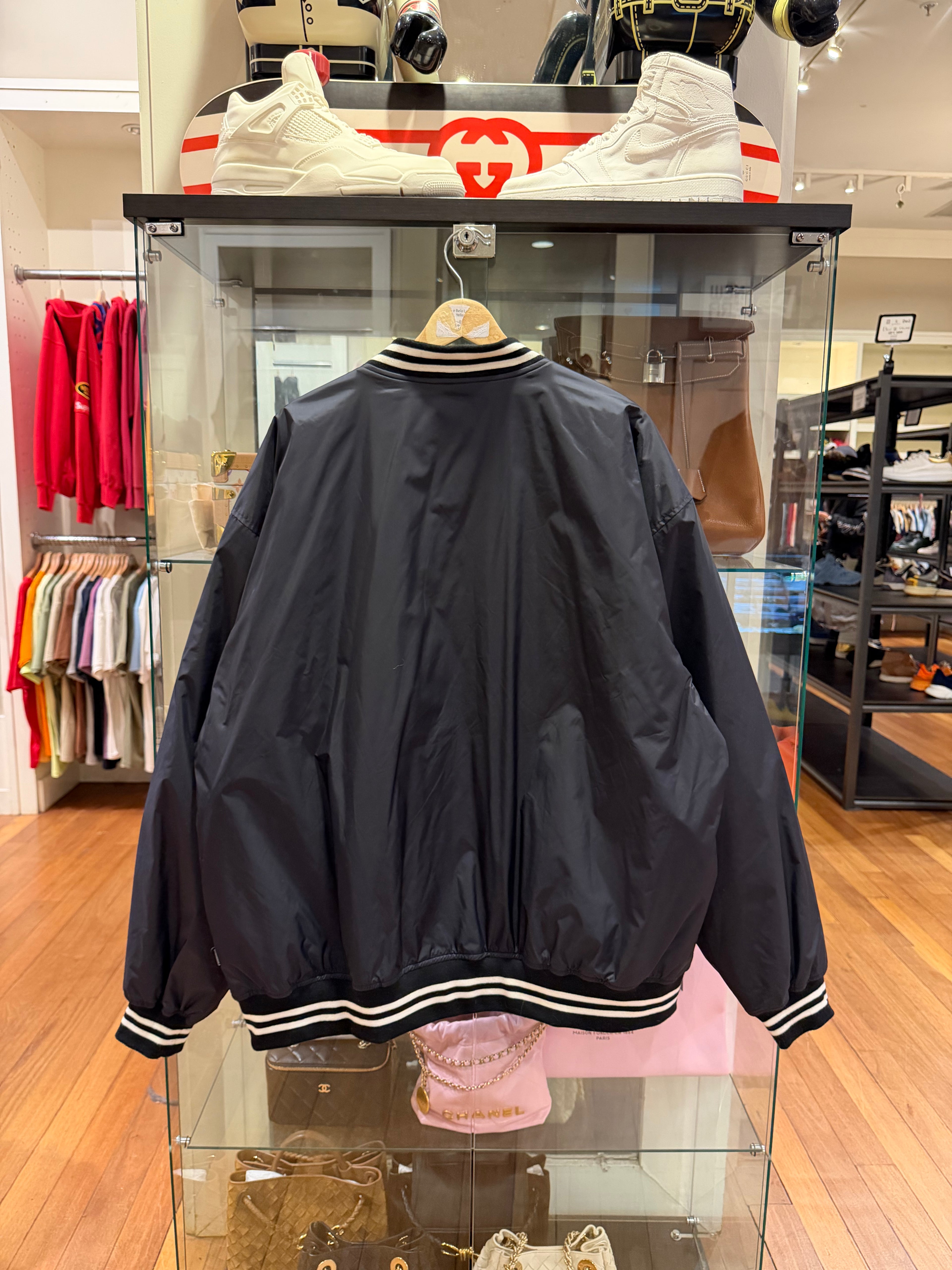 Neighborhood BB Varsity Jacket - Black/White