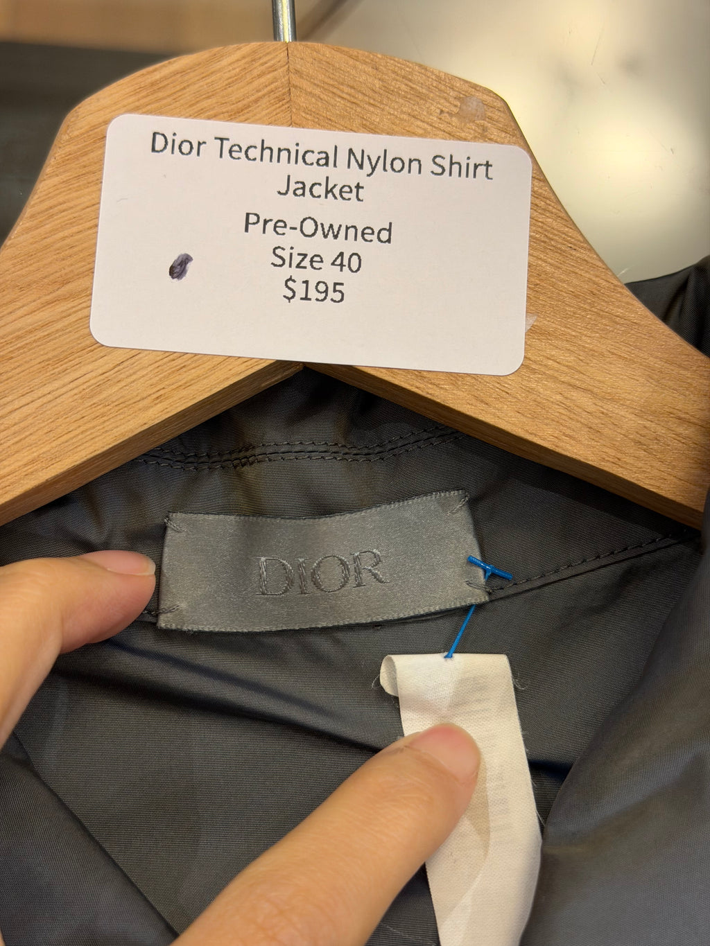 Dior Technical Nylon Shirt Jacket