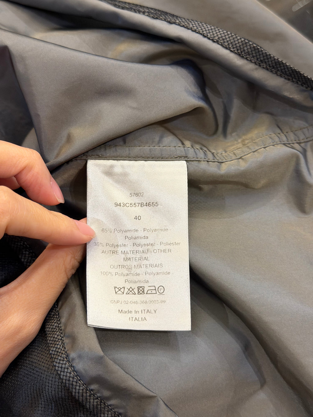Dior Technical Nylon Shirt Jacket