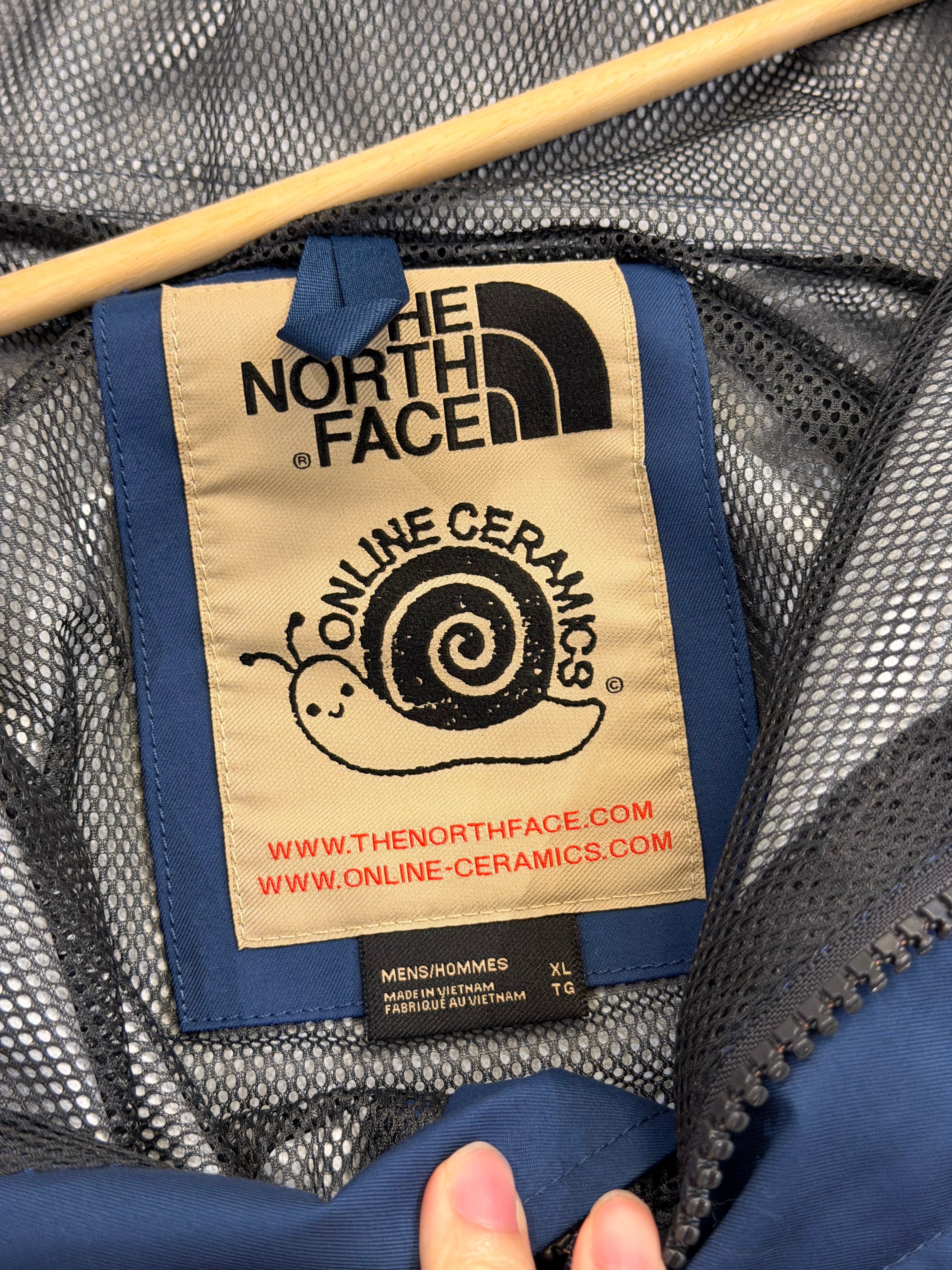 The North Face x Online Ceramics Windjammer Jacket- Shady Blue