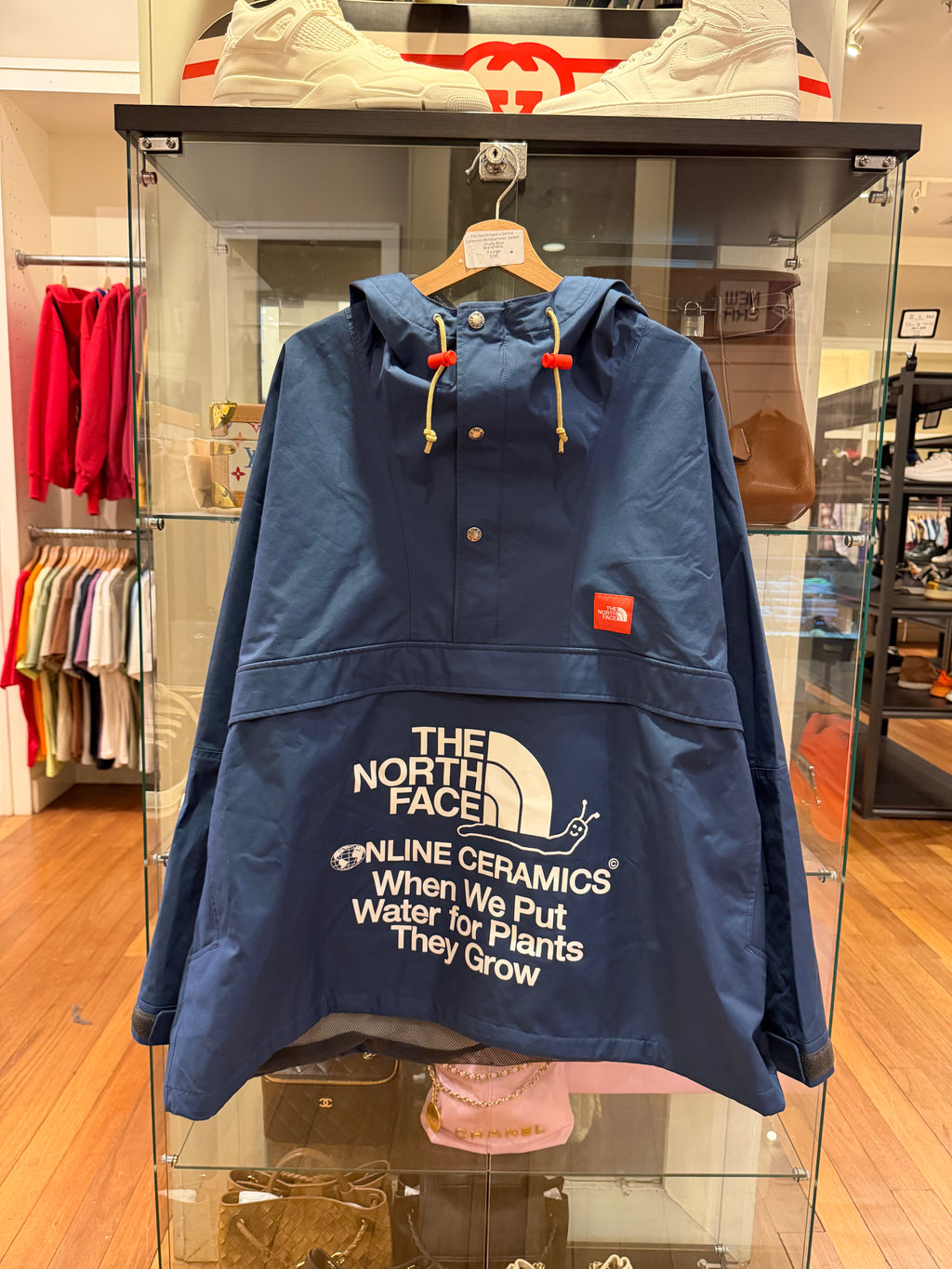 The North Face x Online Ceramics Windjammer Jacket- Shady Blue