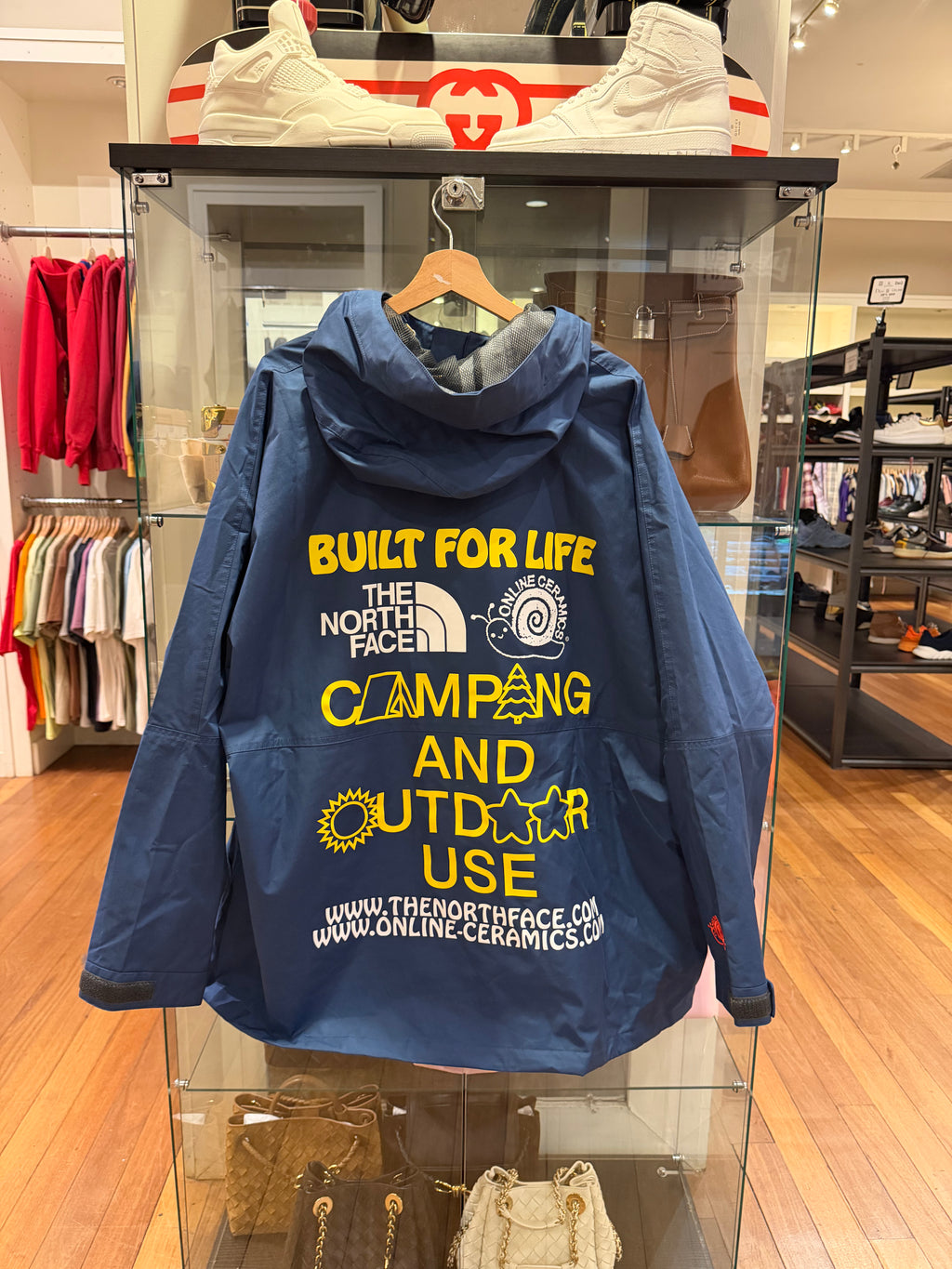 The North Face x Online Ceramics Windjammer Jacket- Shady Blue