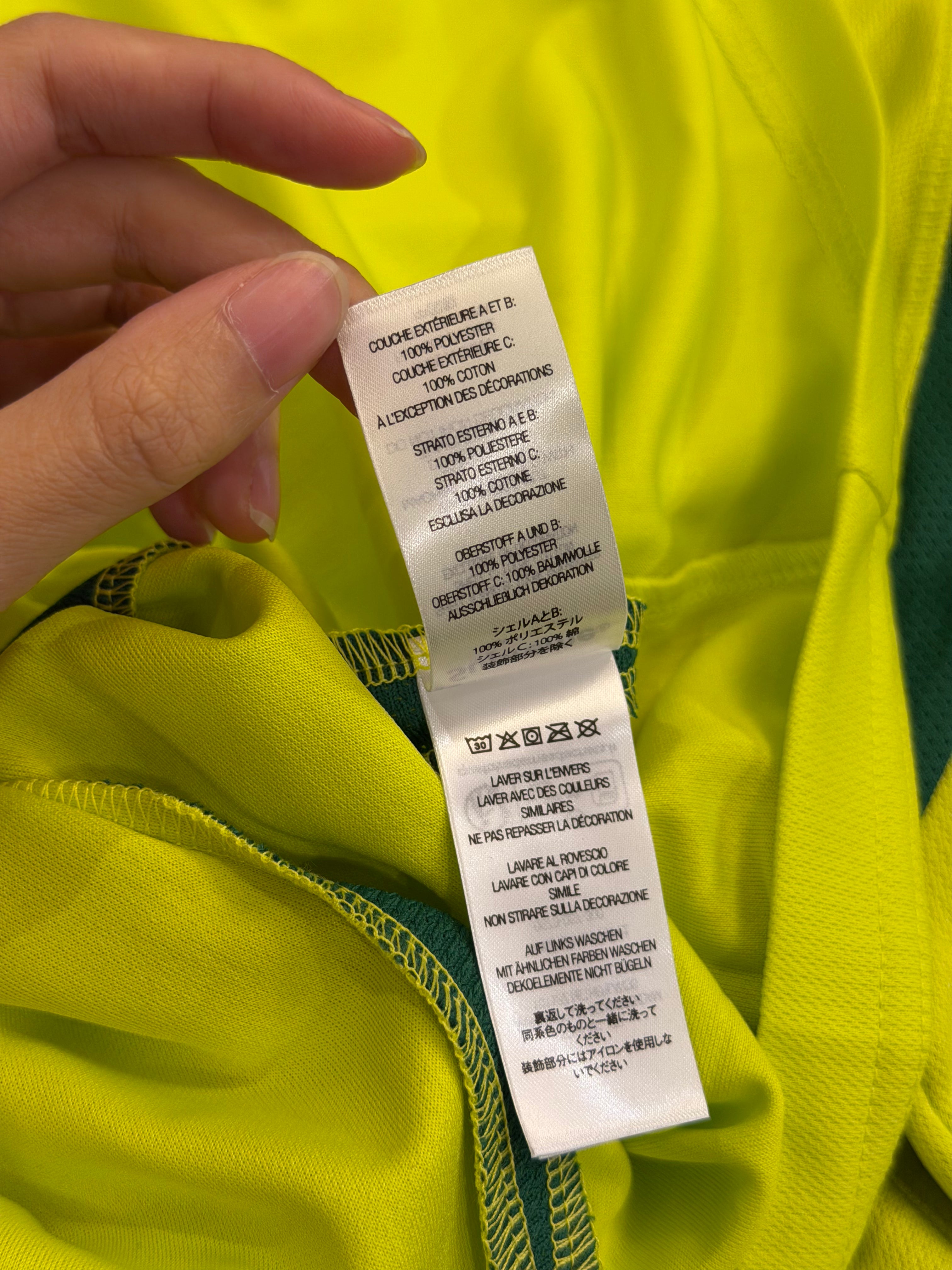Supreme Hooded Soccer Jersey FW23 - Neon