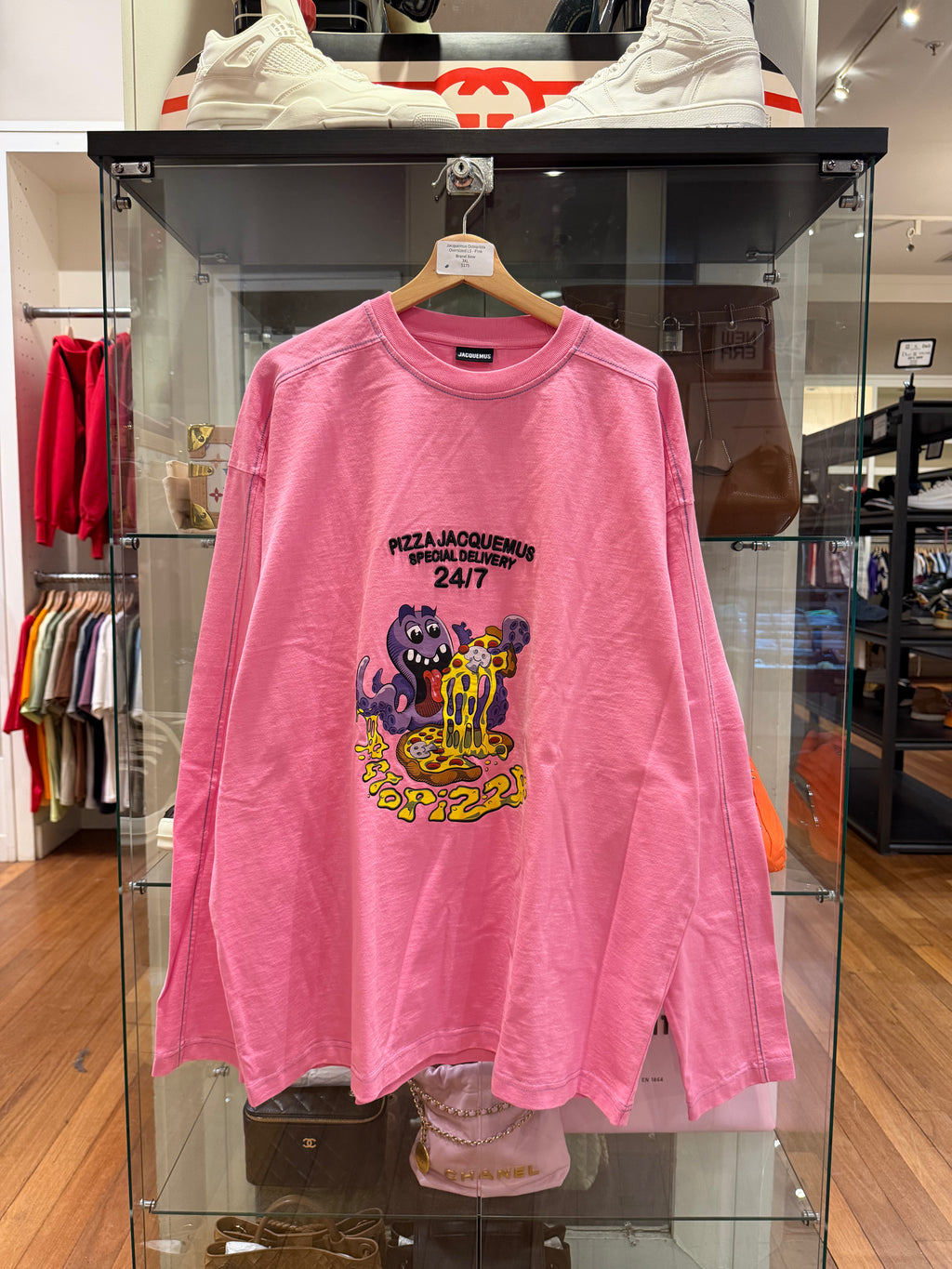 Jacquemus Octopizza Oversized LS - Pink