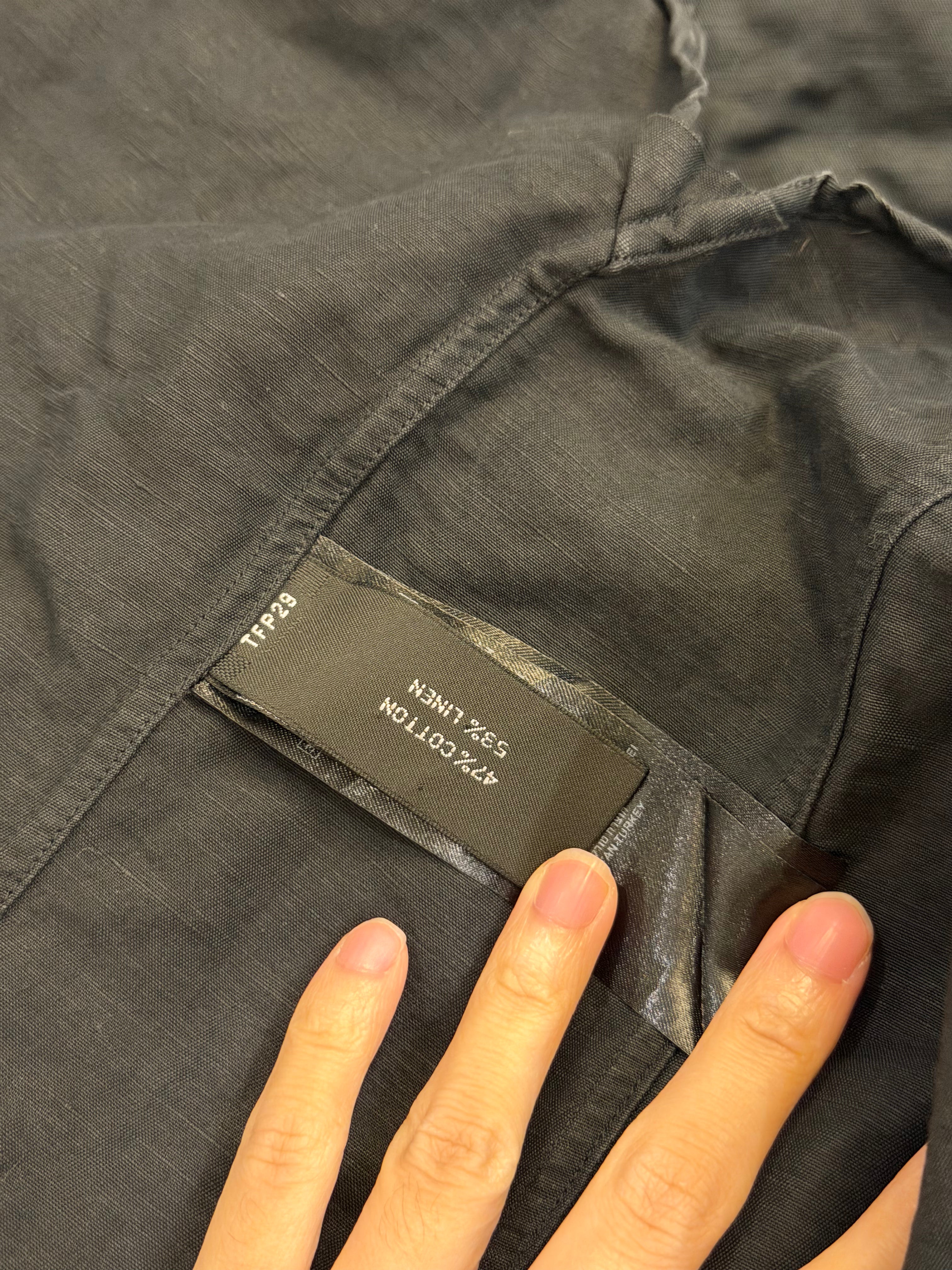 Tom Ford Button Down Overshirt - Black