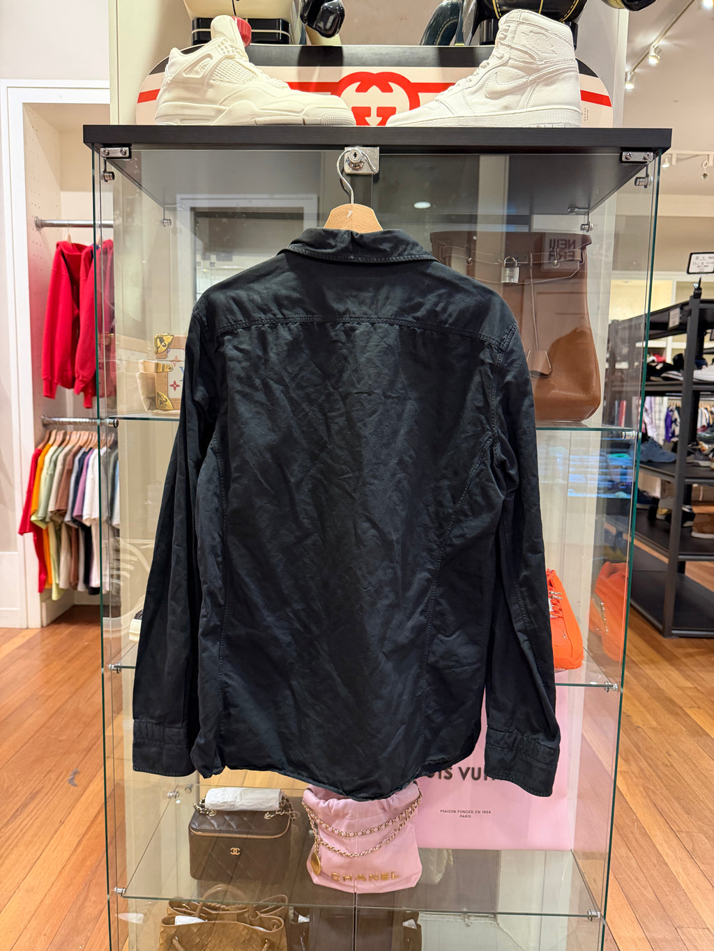 Tom Ford Button Down Overshirt - Black