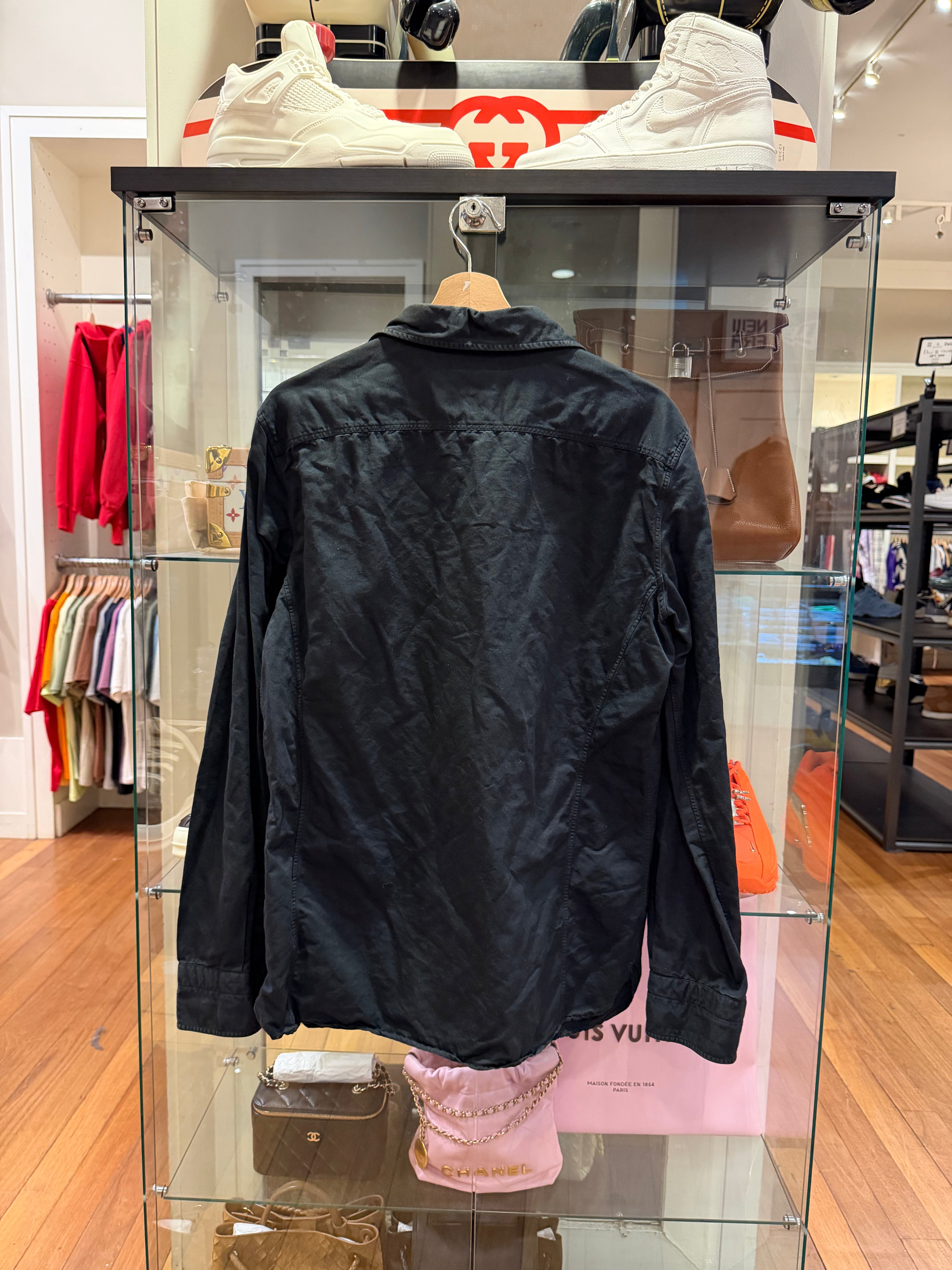 Tom Ford Button Down Overshirt - Black