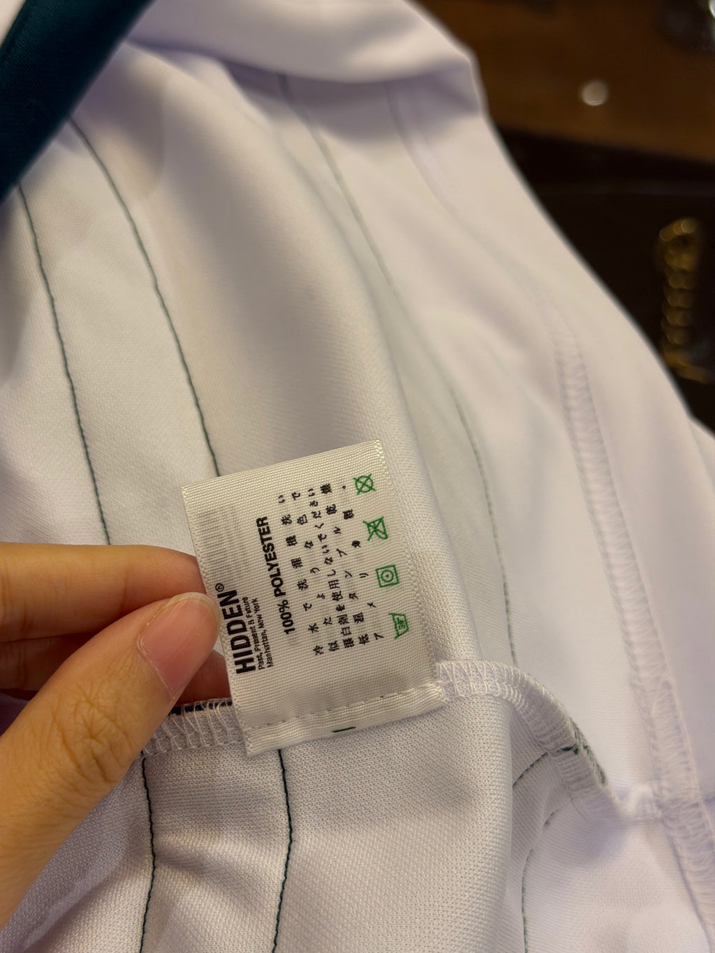 Hidden NY Tech Hockey Jersey - White/Green