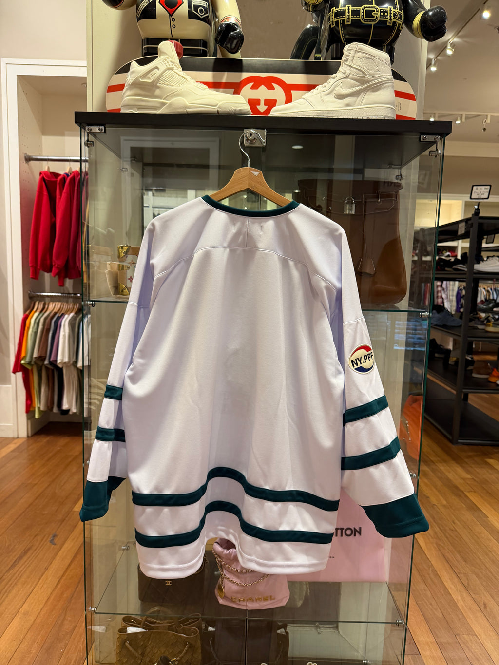 Hidden NY Tech Hockey Jersey - White/Green