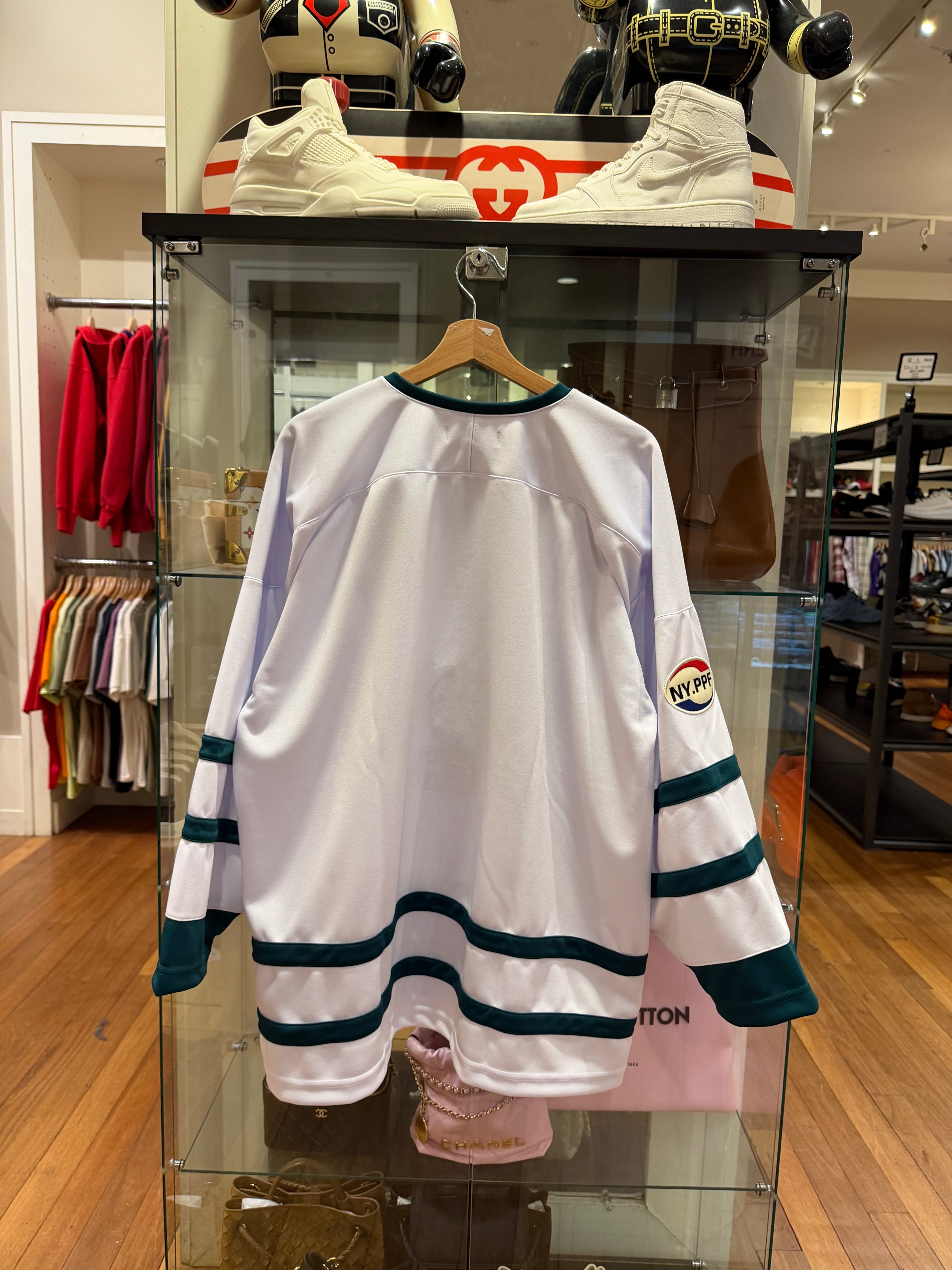 Hidden NY Tech Hockey Jersey - White/Green