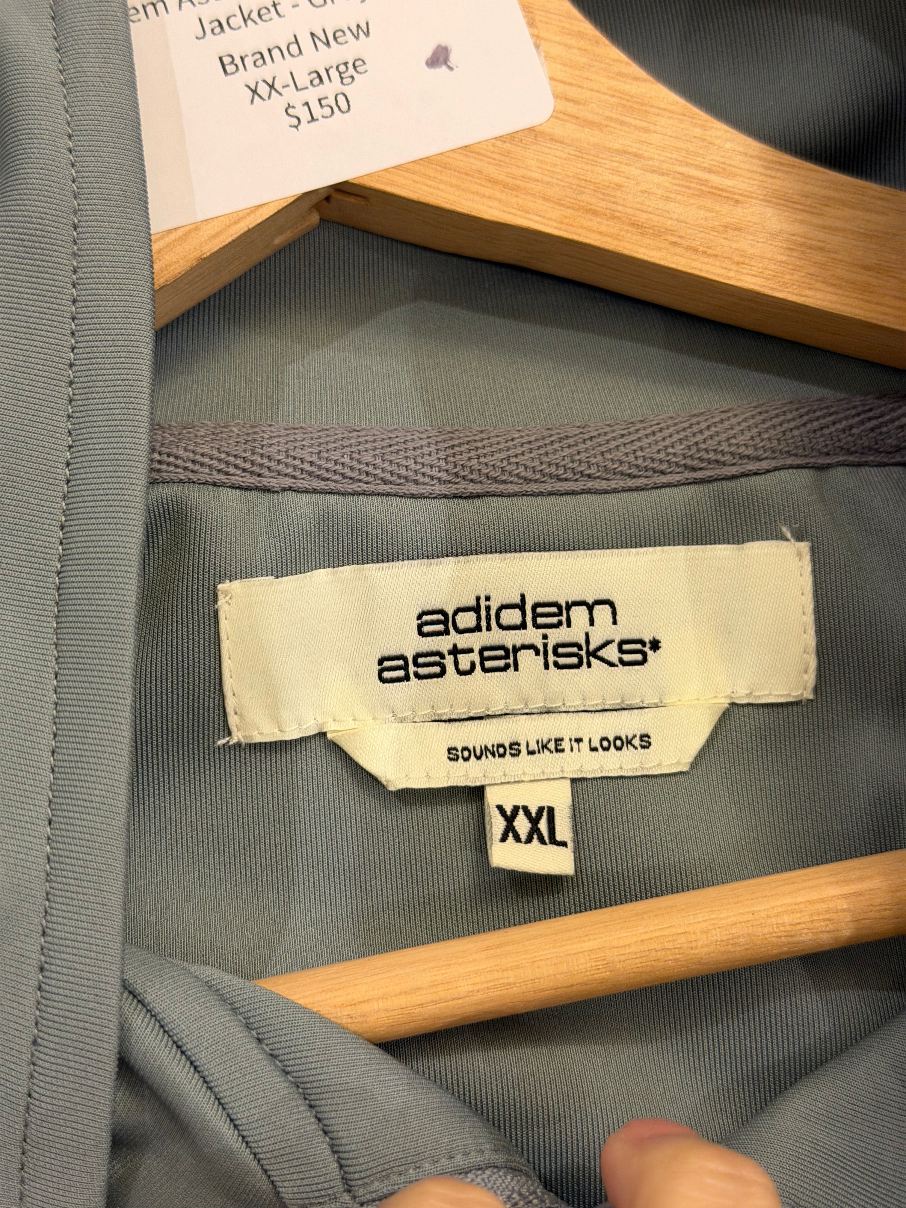 Adidem Asterisks Weave Track Jacket - Grey