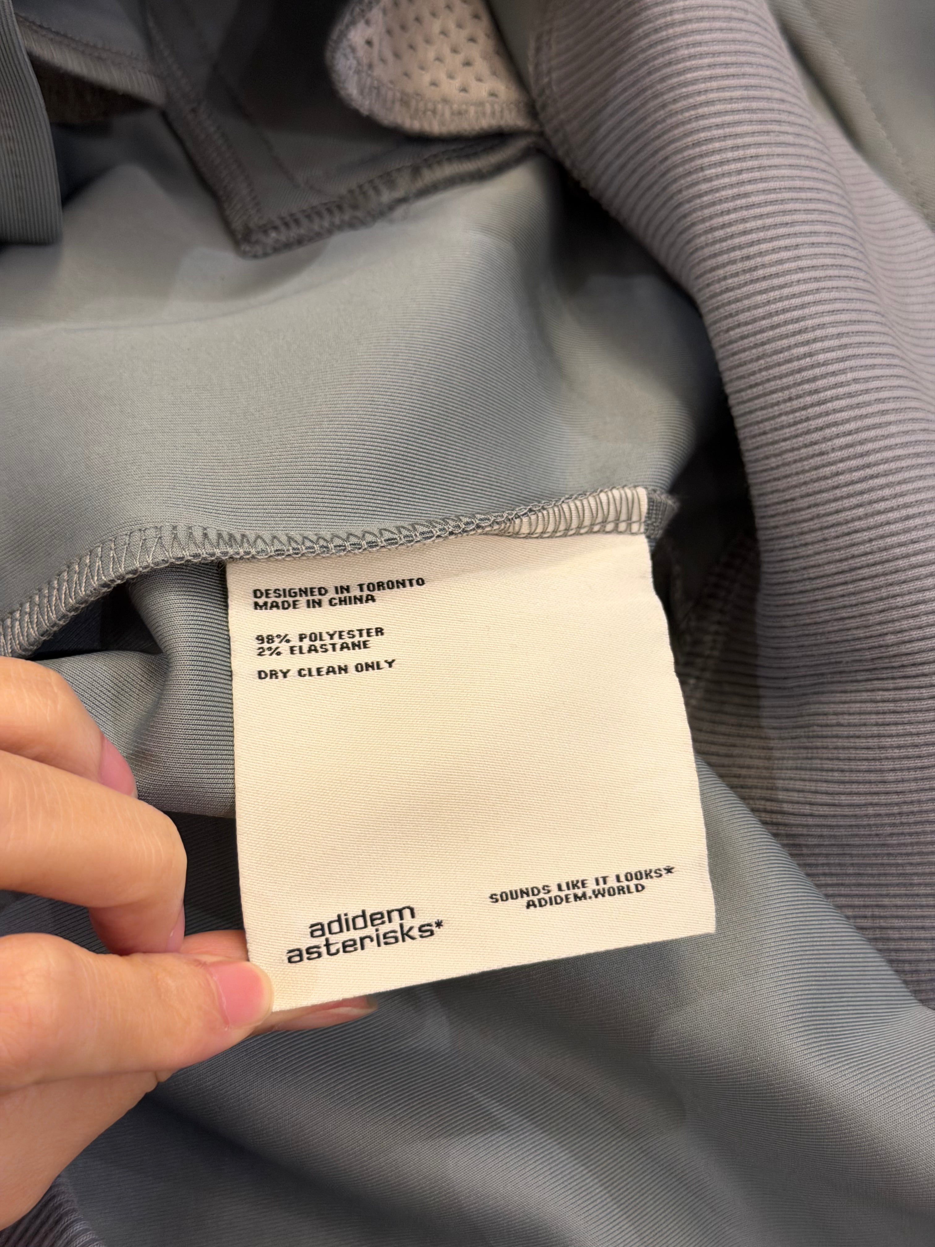 Adidem Asterisks Weave Track Jacket - Grey