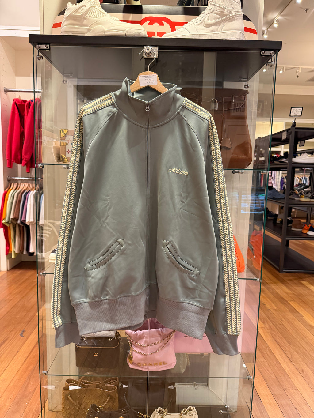 Adidem Asterisks Weave Track Jacket - Grey