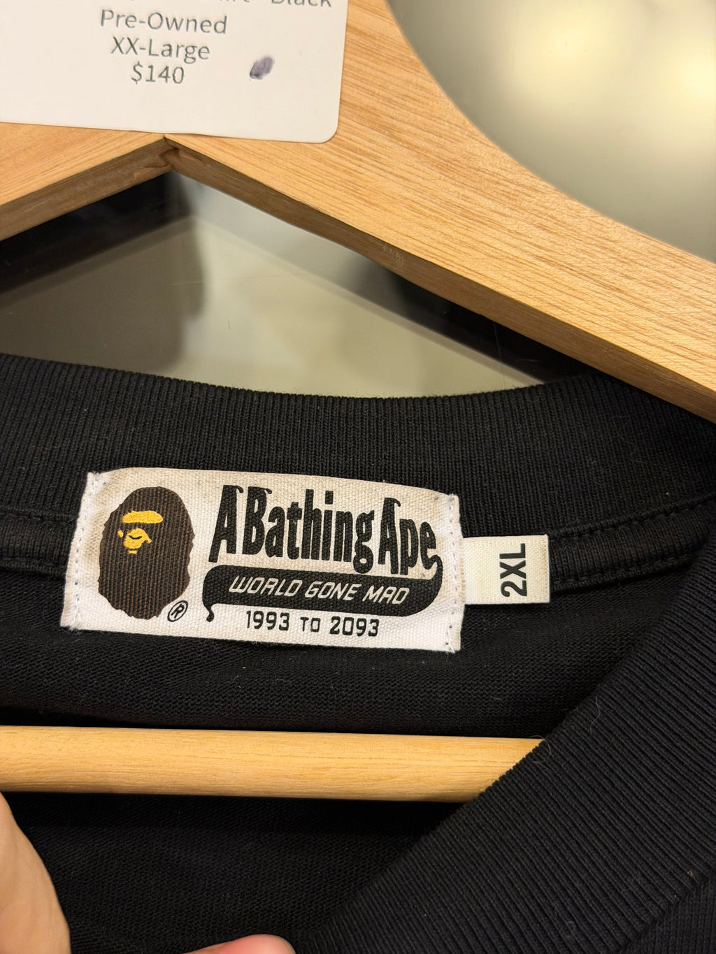 Bape Lux Sport Pattern Jacquard Hybrid Shirt - Black
