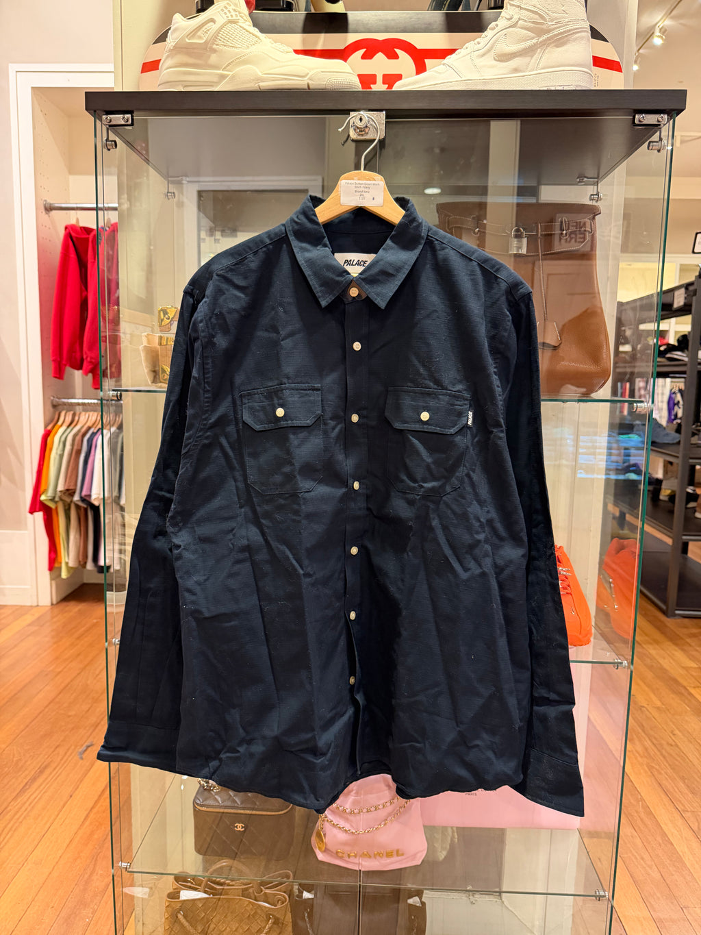 Palace Button Down WorkShirt - Navy