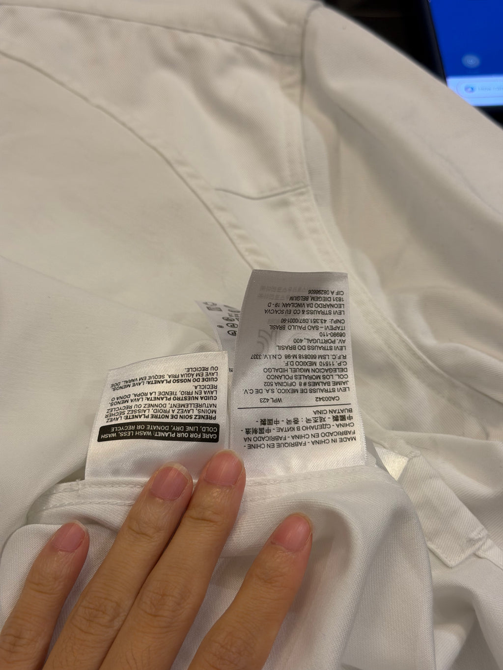 Patta x Levis Western Button Up Shirt - White