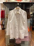 Givenchy Pierced Collar Poplin Button Down Shirt