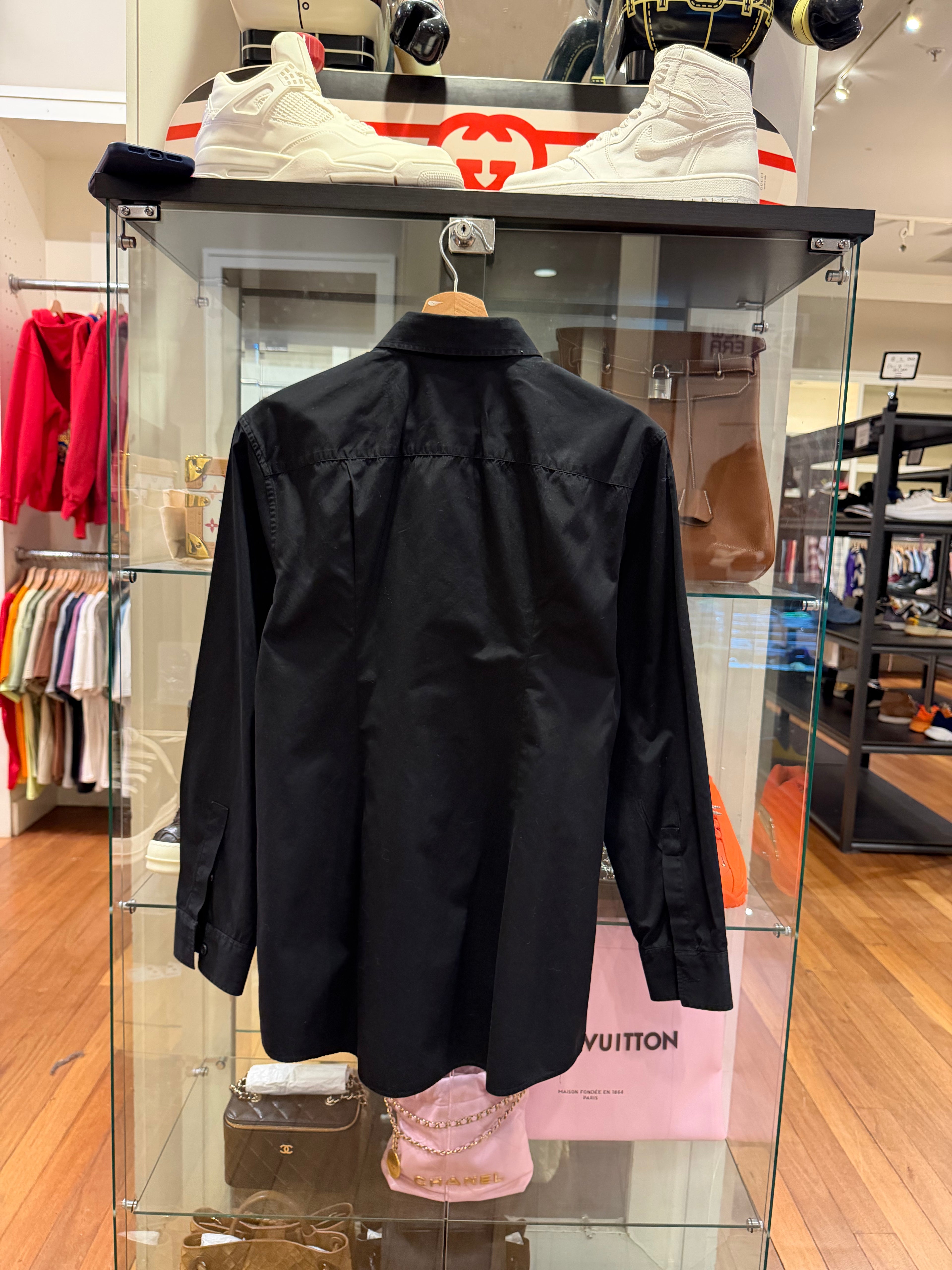 Givenchy Paris Signature Poplin Button Down Shirt