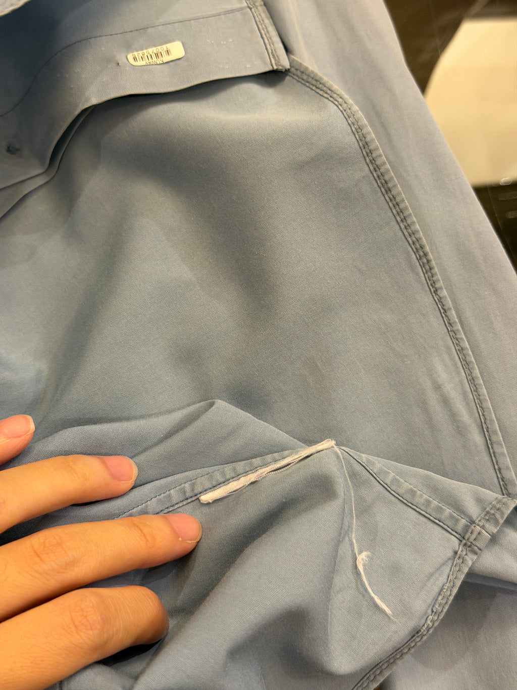 Salvatore Ferragamo Button Down Shirt - Blue