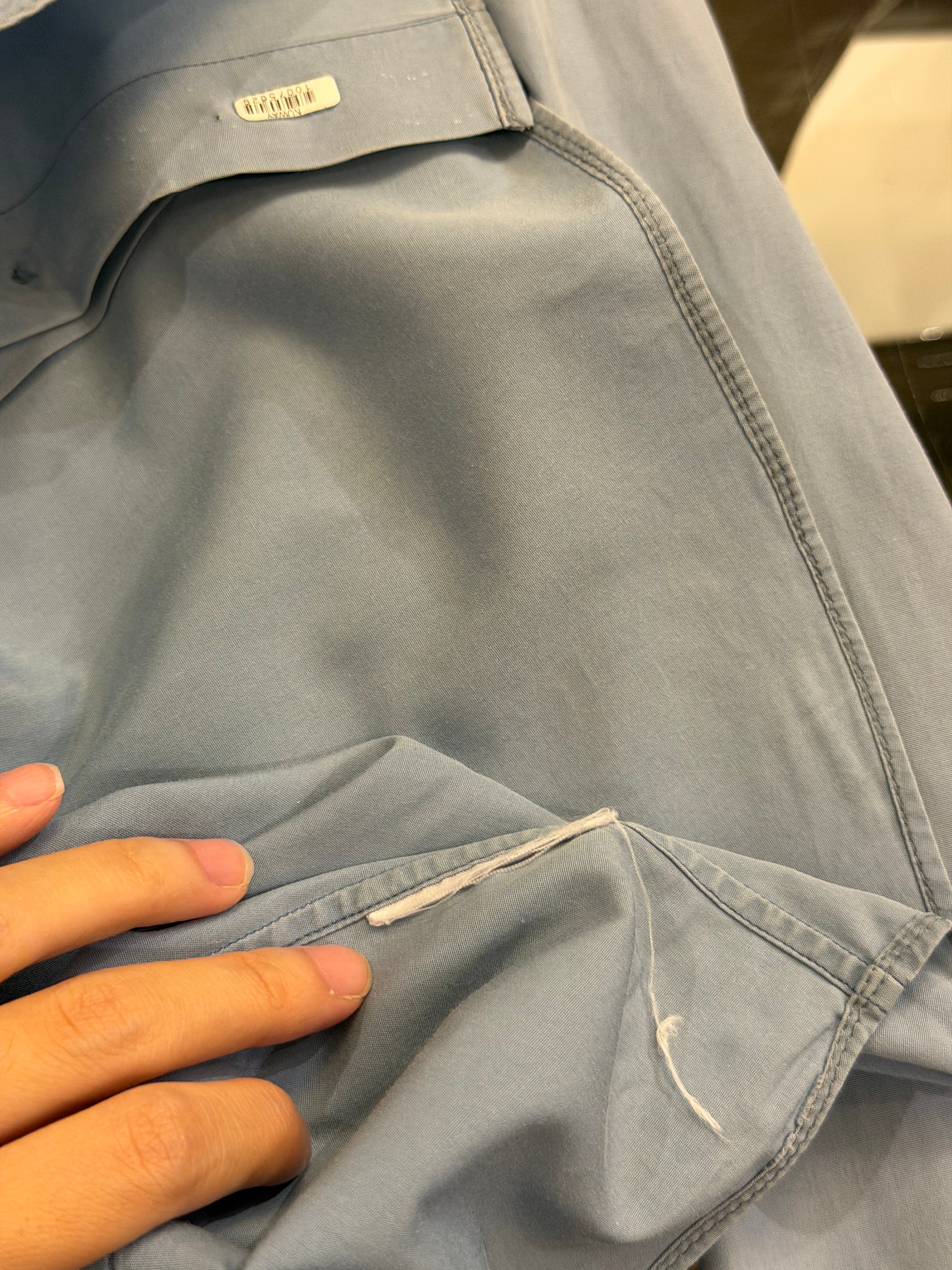 Salvatore Ferragamo Button Down Shirt - Blue