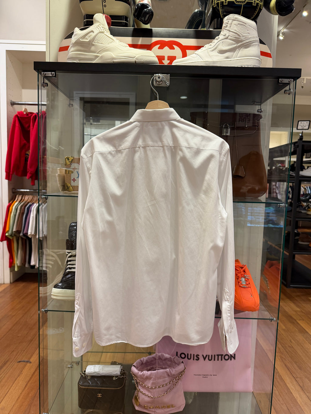 Burberry Button Down Shirt -White