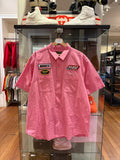 Supreme x Vanson Patchwork Work Shirt - Pink