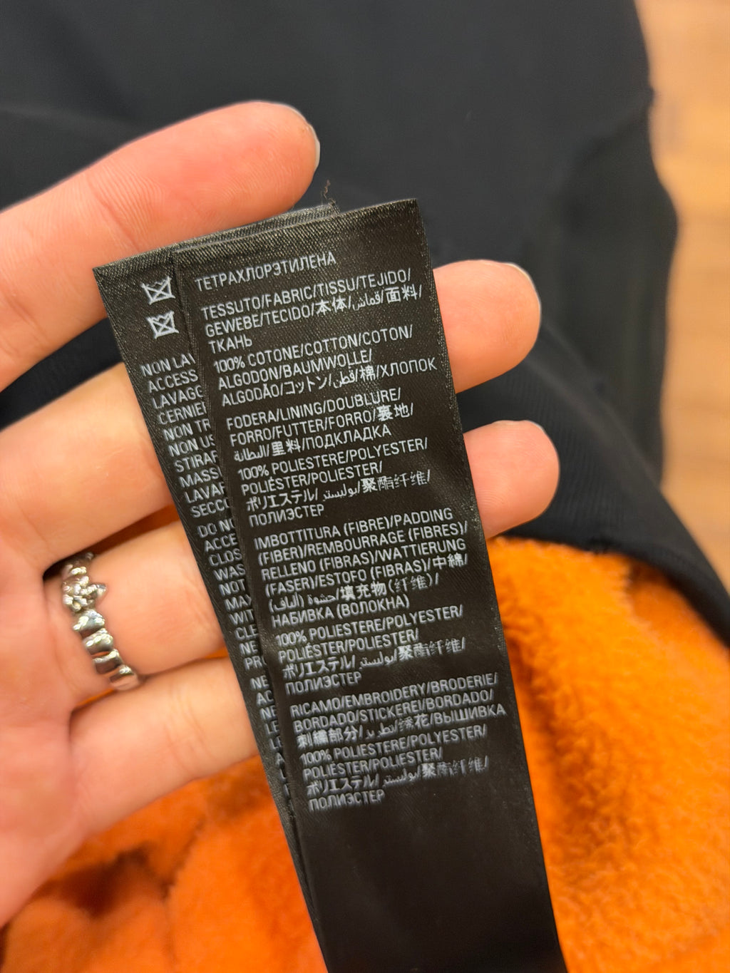 Balenciaga Distressed Sporty B Bomber Jacket FW23
