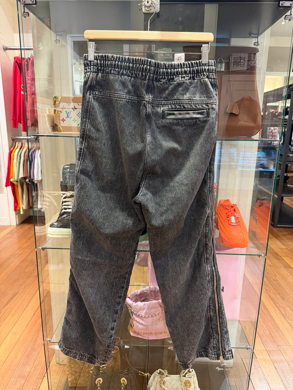 Diesel D Martian Wide Leg Jeans - Grey