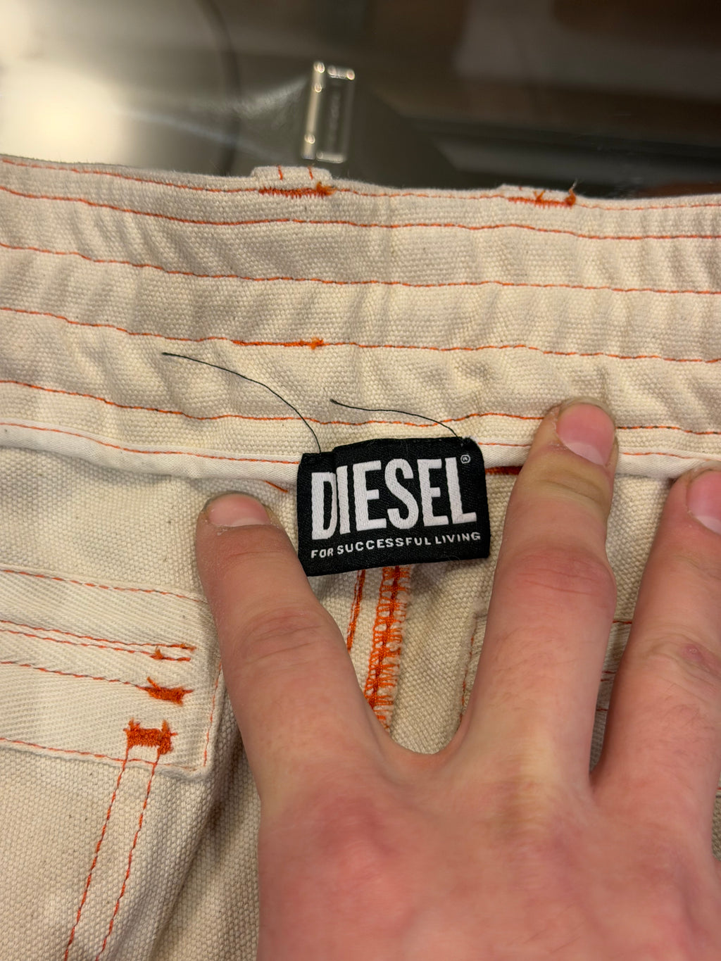 Diesel Multi Pocket Rehab Cargo Utility Jeans