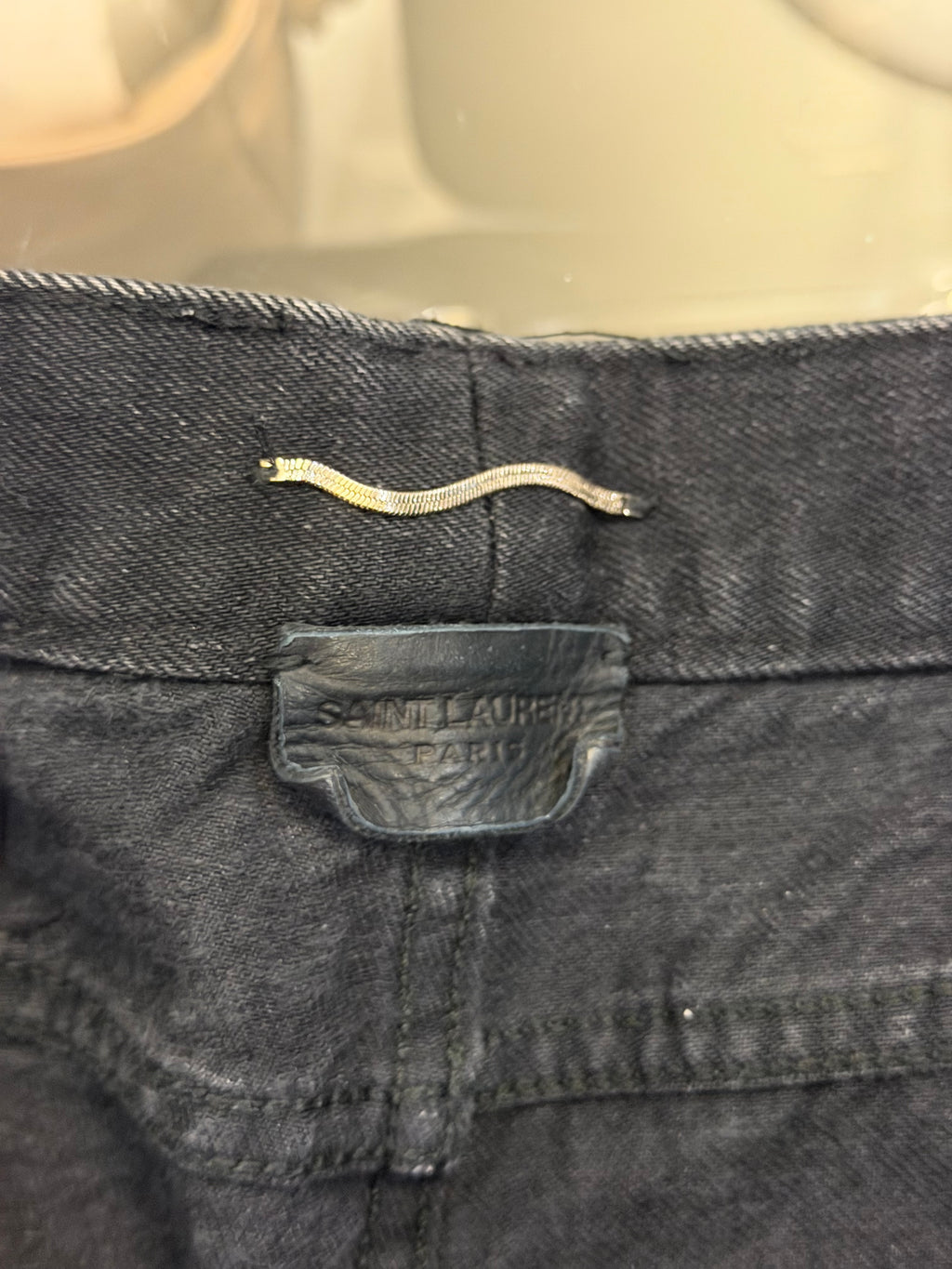 Saint Laurent Denim Jeans - Black