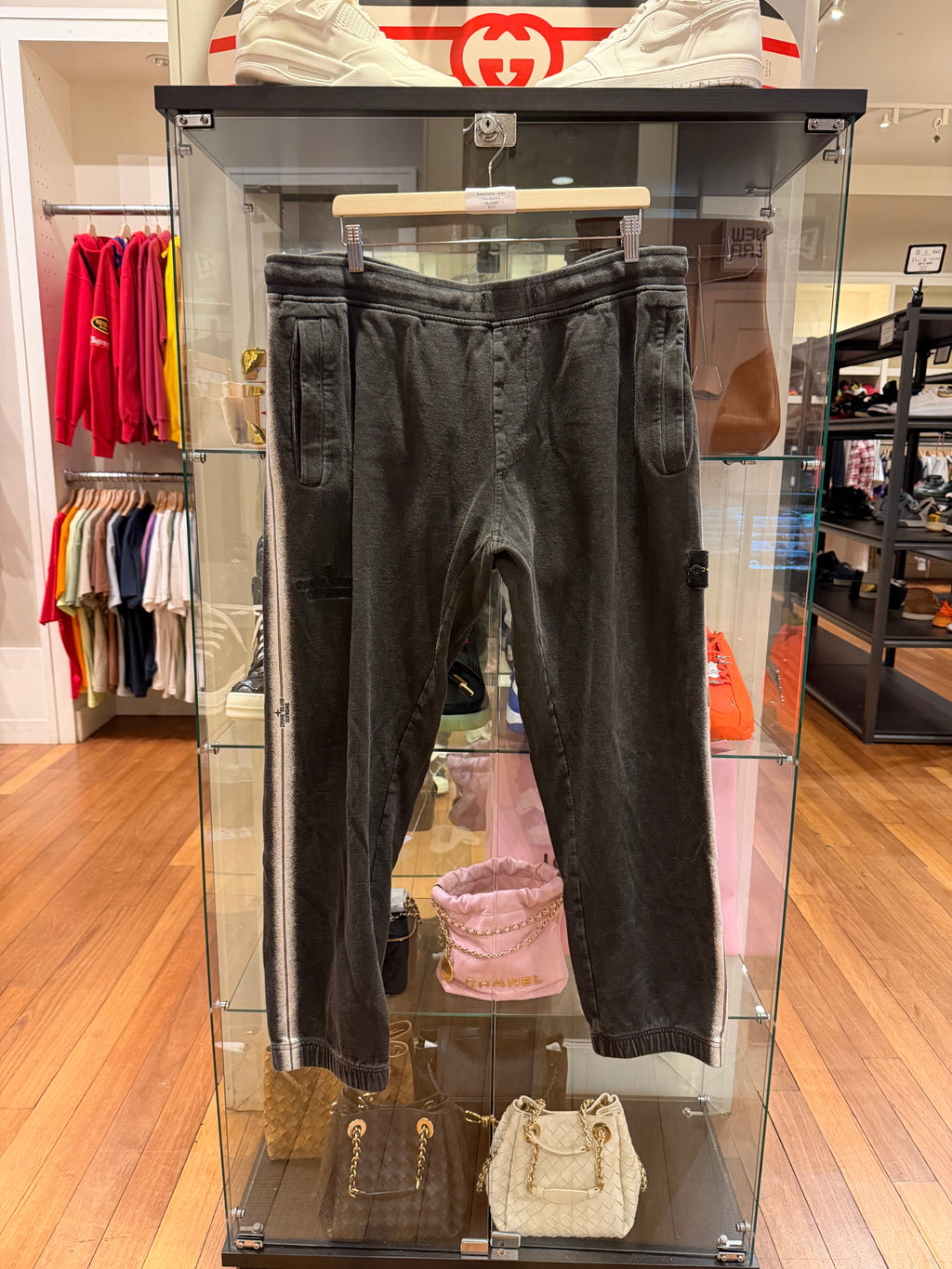 Supreme x Stone Island Sweatpants - Grey