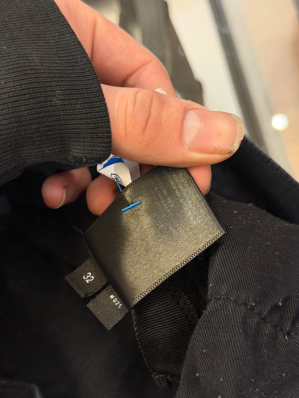 Amiri MX1 Iridescent Patch Denim Jeans - Black